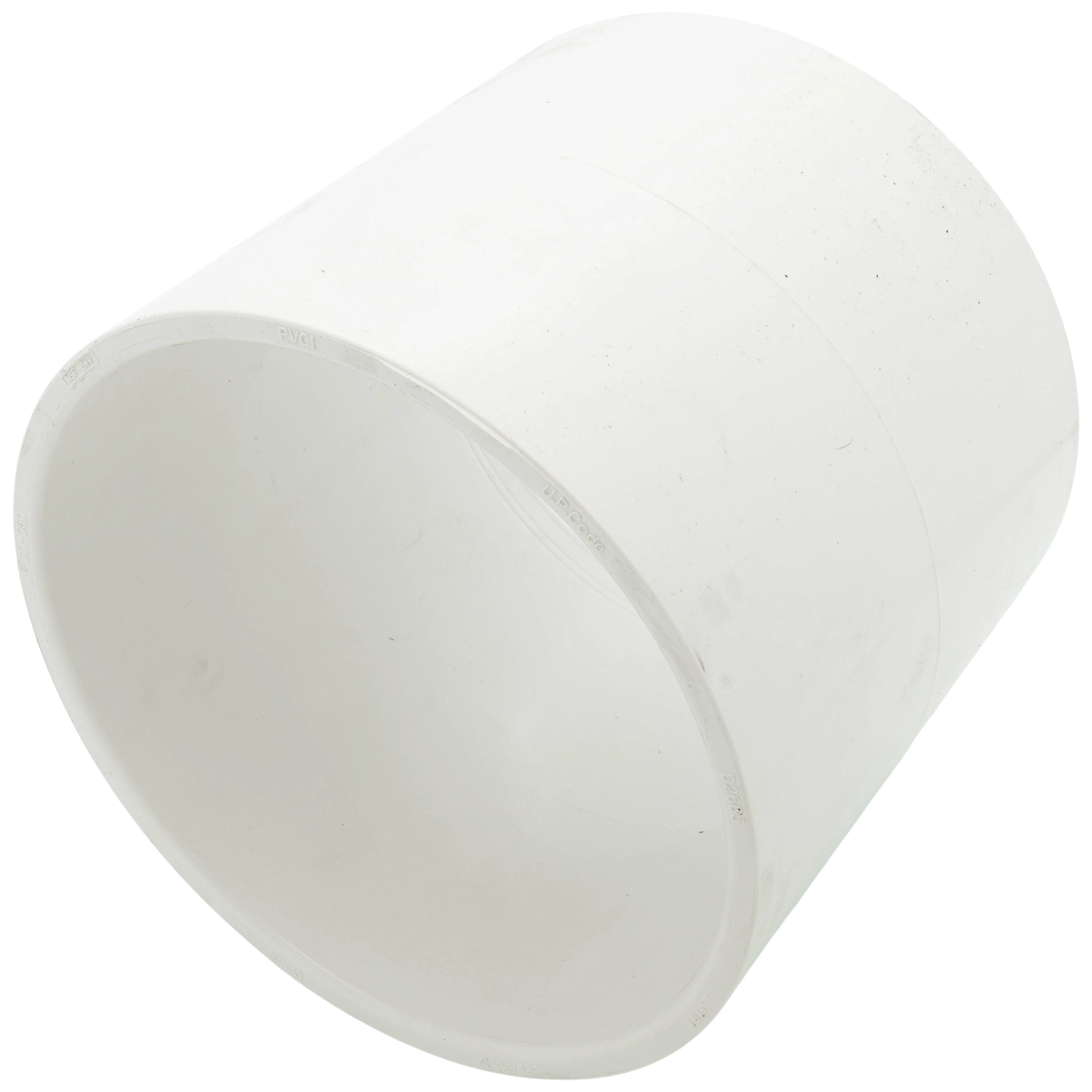 SPEARS VALVES P130-060 Drain Waste Vent Repair Coupling, Without Stop, Hub x Hub, 6 Inch Size, PVC | BU7NYR