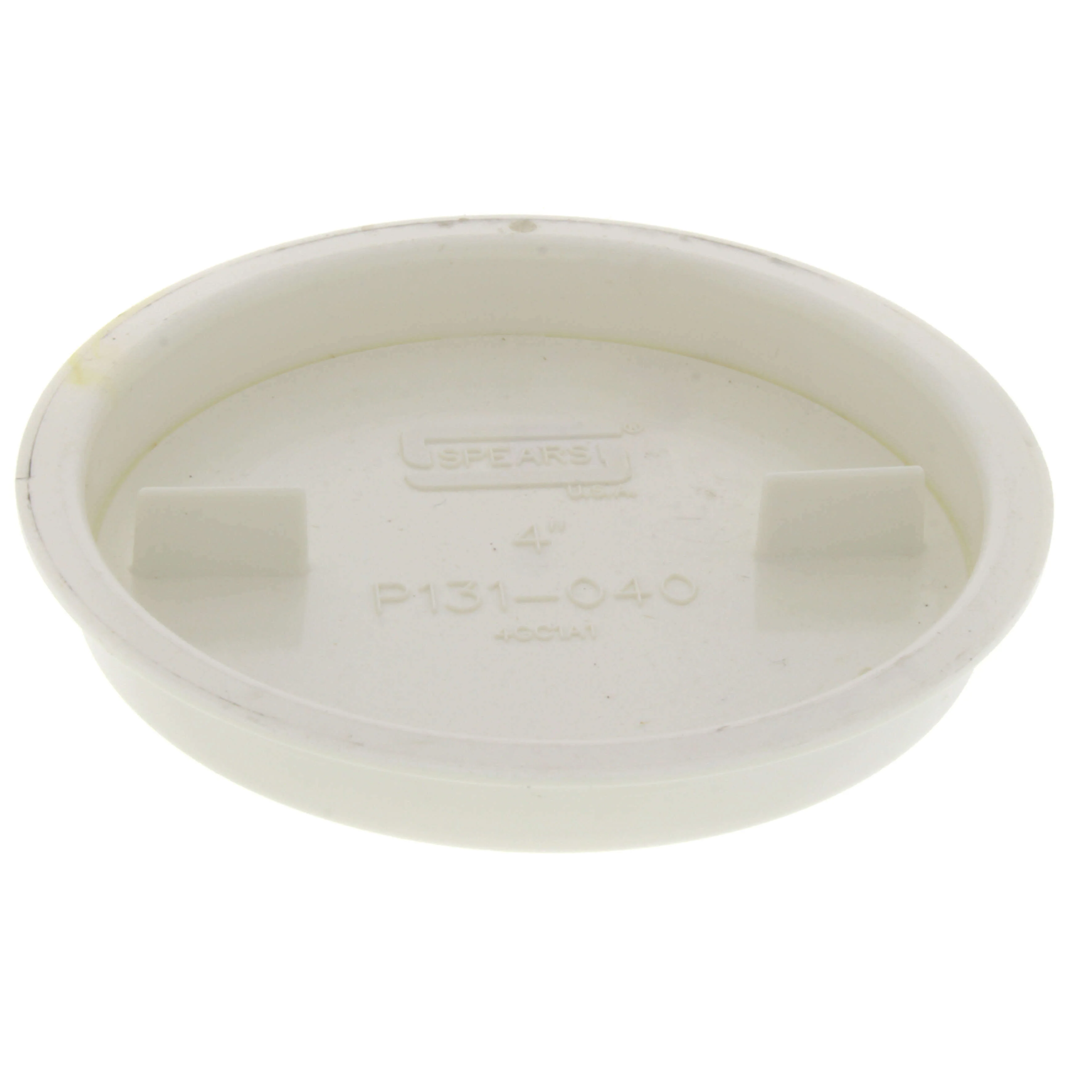 SPEARS VALVES P131-040 Cap, Hub, 4 Inch Size, PVC | BU7ZTJ