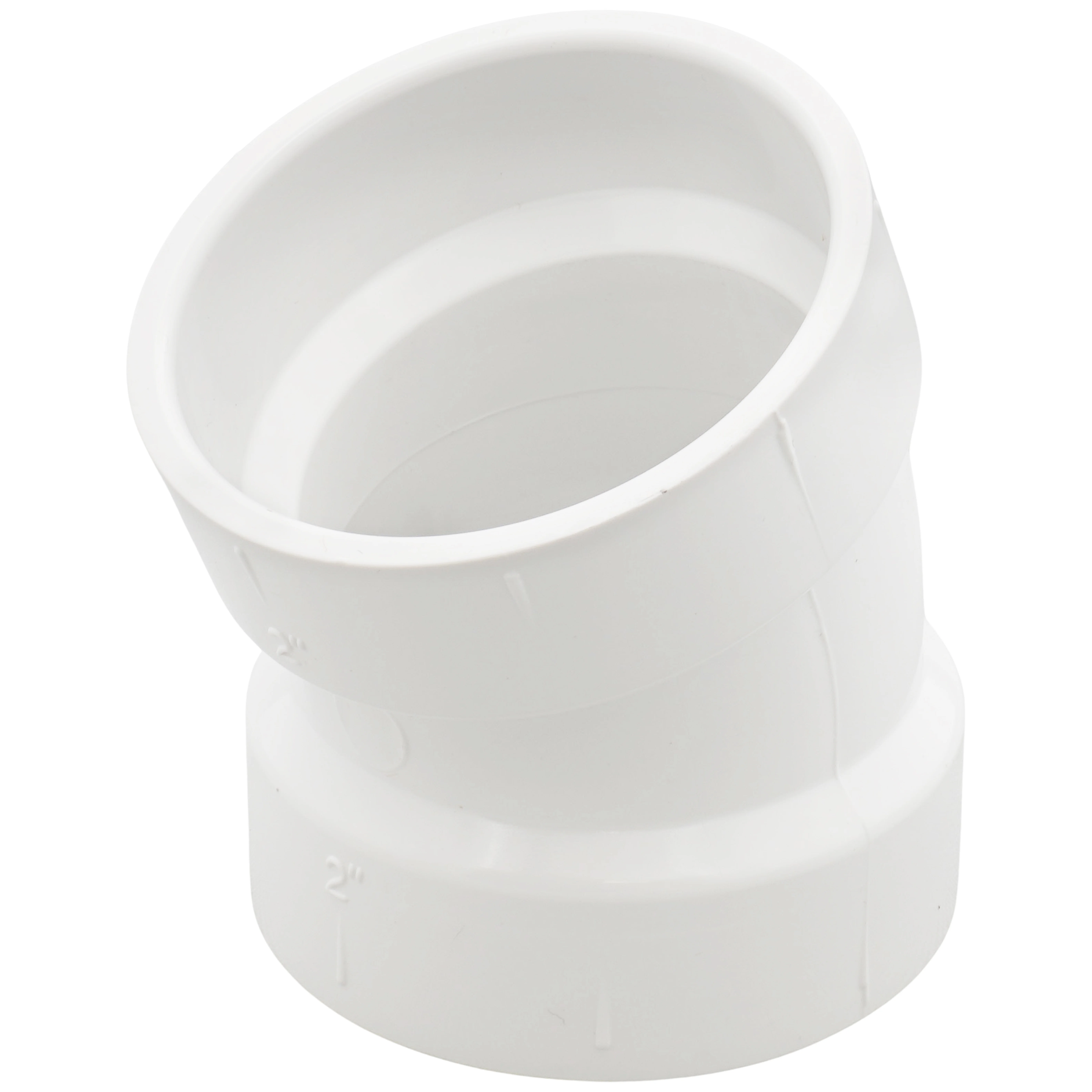 SPEARS VALVES P324-020 Pipe, 1/16 Bend, Hub x Hub, 2 Size, PVC | BU7HQT