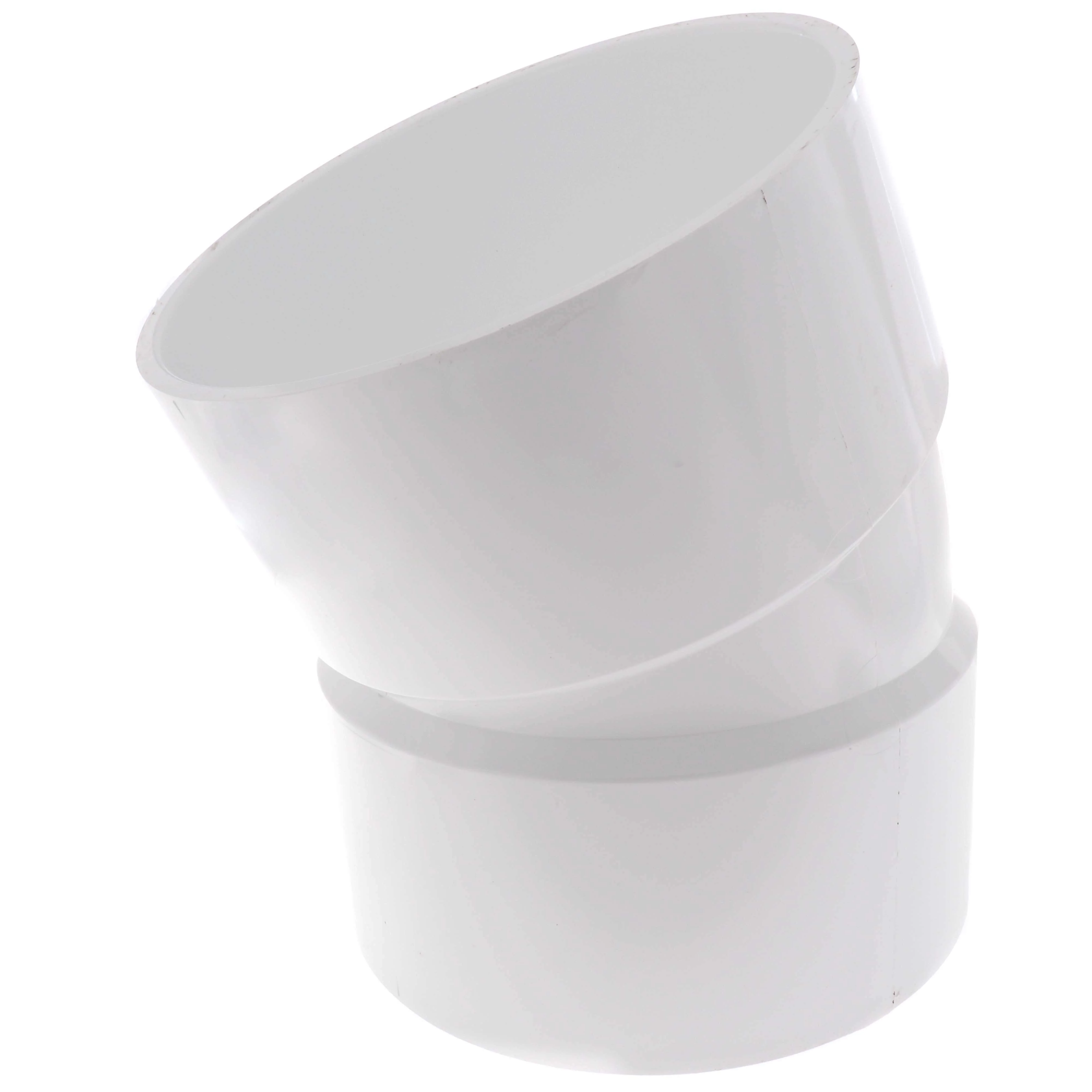 SPEARS VALVES P324-080 Pipe, 1/16 Bend, Hub x Hub, 8 Size, PVC | BU8AAD