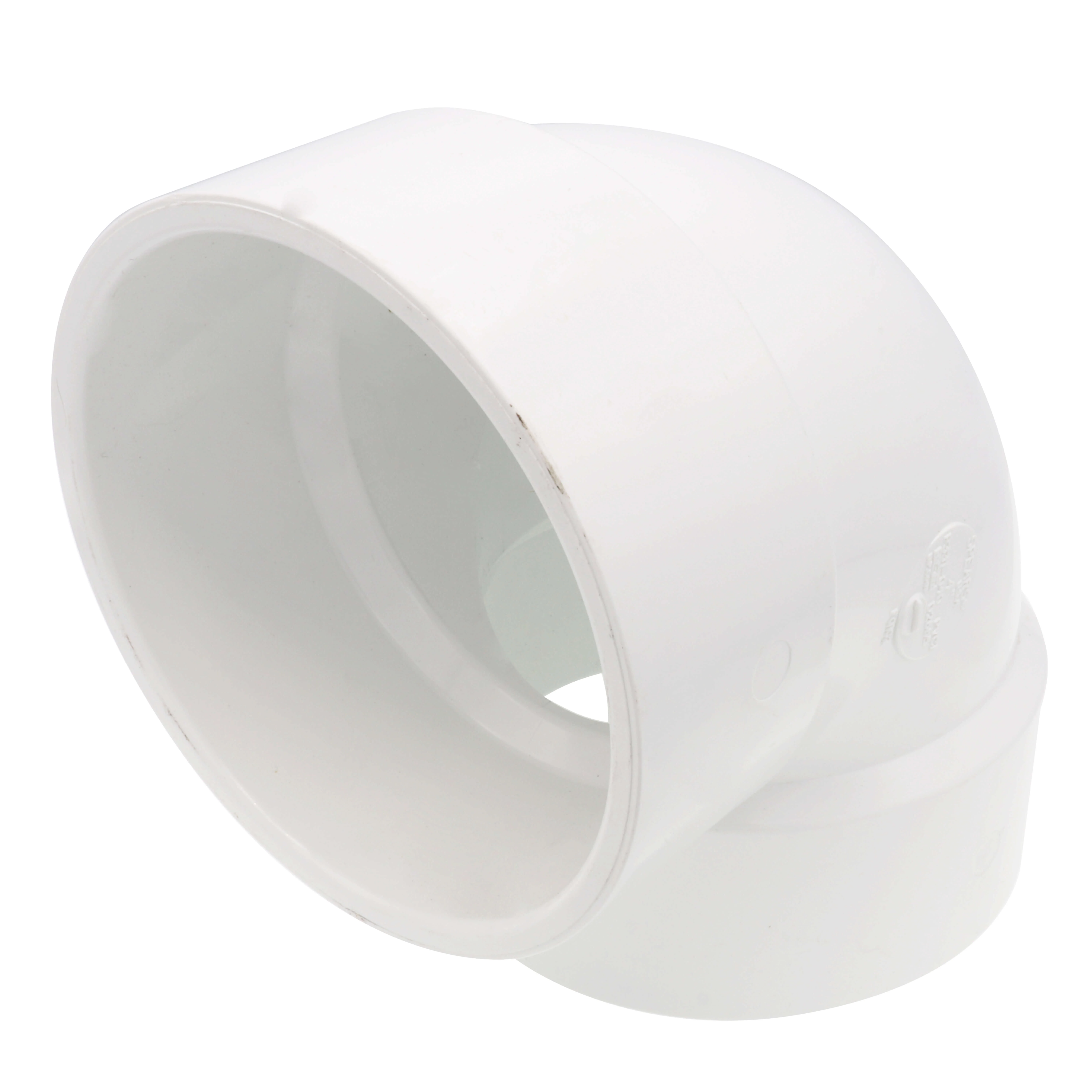 SPEARS VALVES P331-040 Drain Waste Vent Elbow, Hub x Hub, 4 Size, PVC | BU7NZK