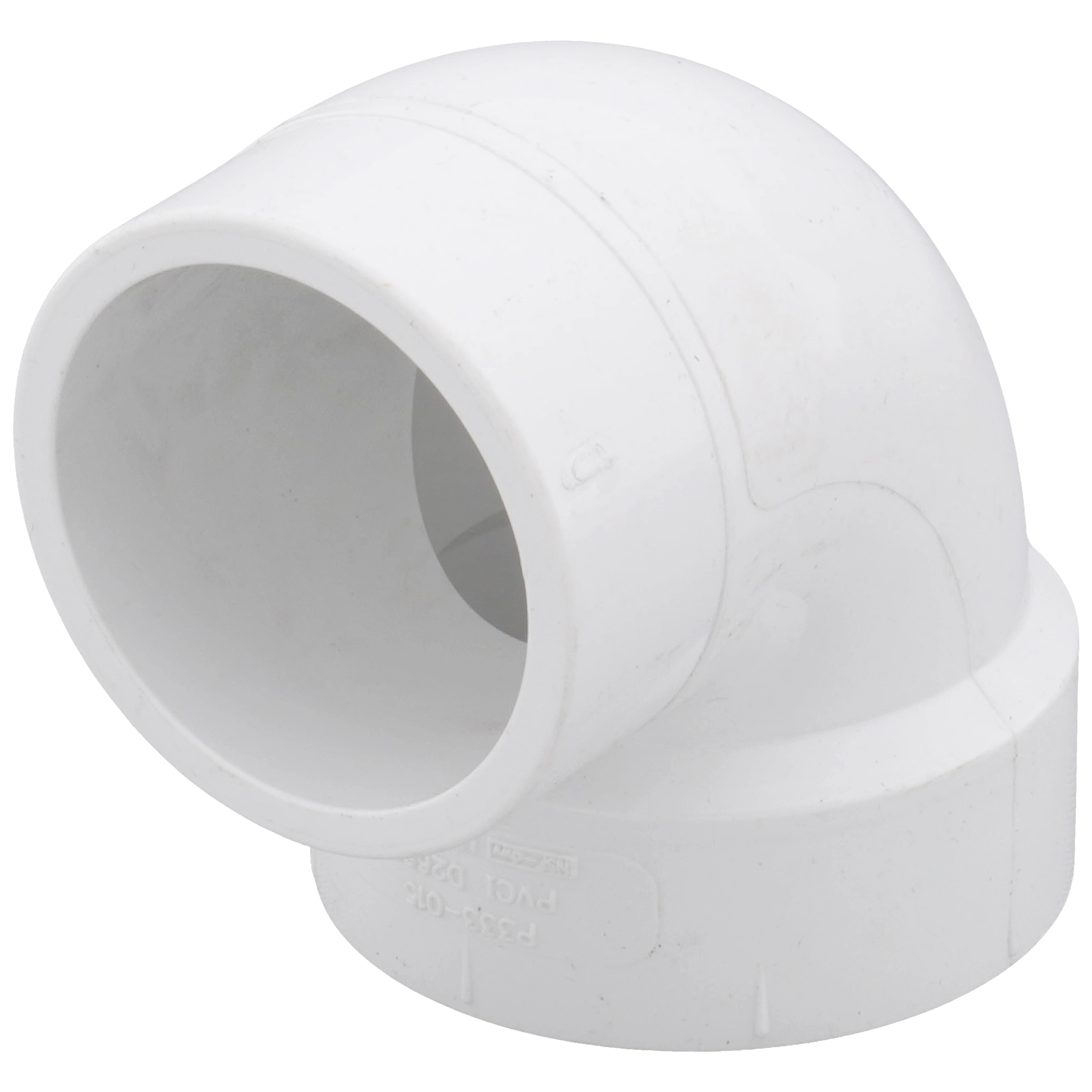 SPEARS VALVES P333-015 Drain Waste Vent Street Elbow, Hub x Spigot, 1-1/2 Size, PVC | BU7KMK