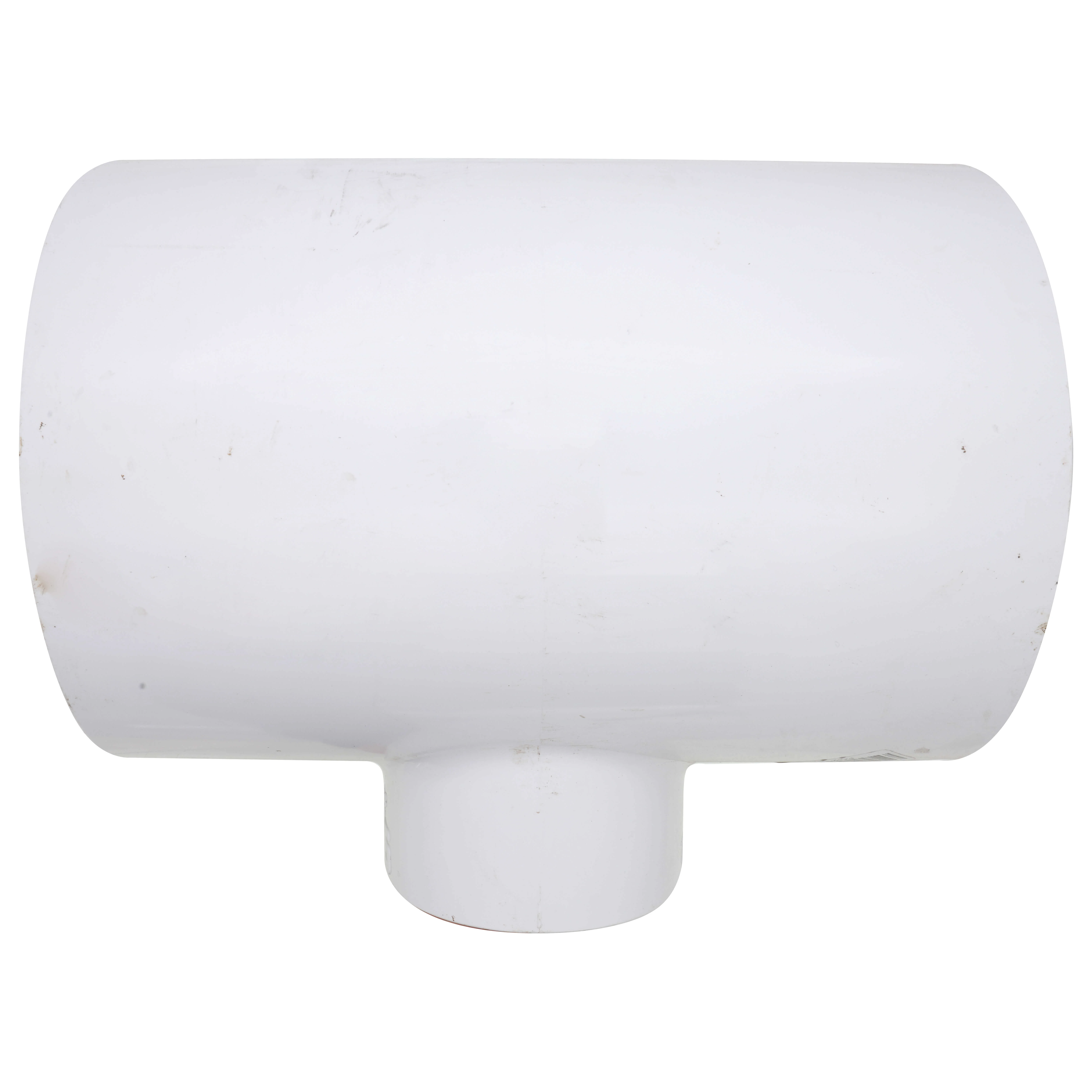 SPEARS VALVES P442-582 Drain Waste Vent Reducer Vent Tee, Hub x Hub x Hub, 8 x 8 x 4 Size, PVC | BU8AJE