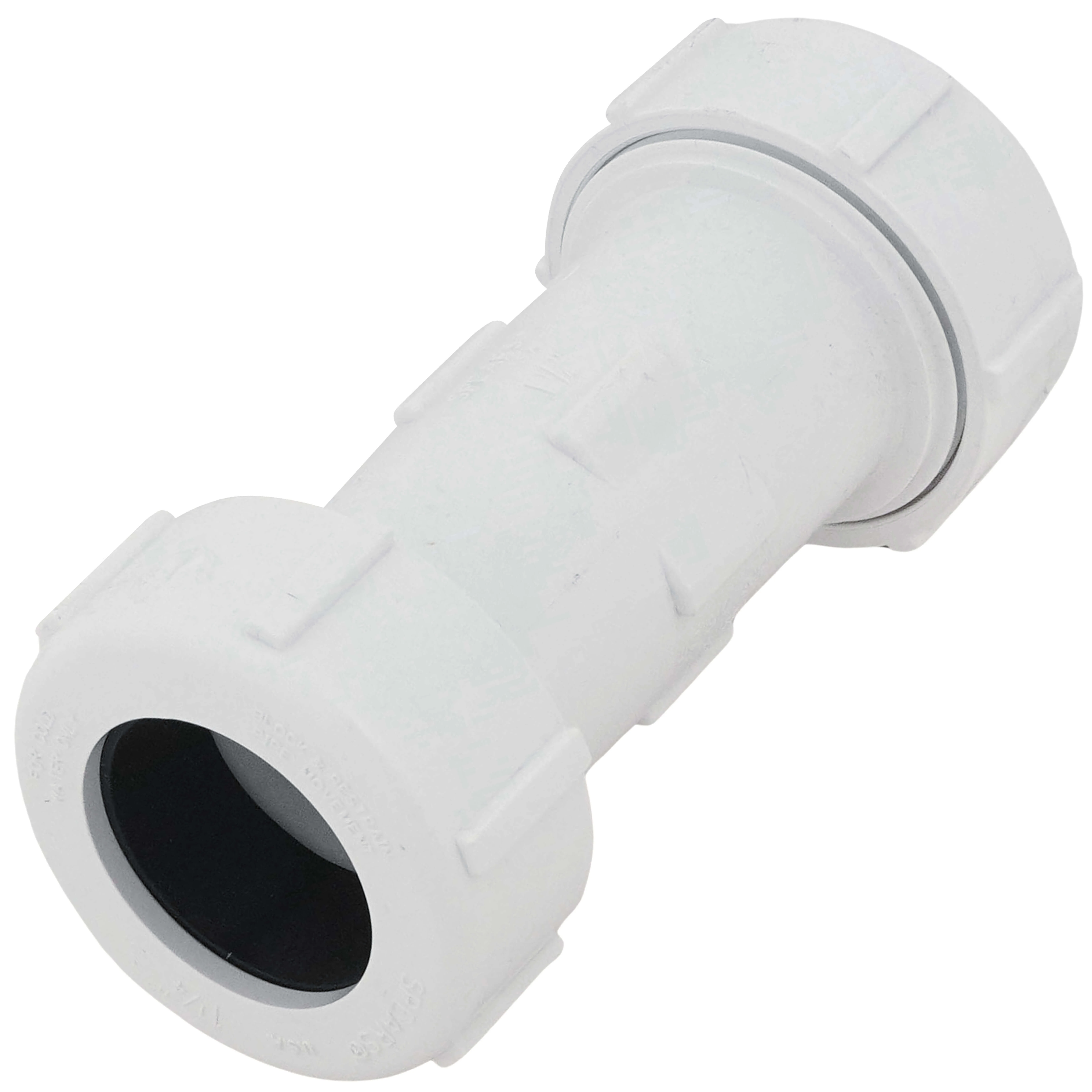 SPEARS VALVES S110-12 Compression Coupling, 1-1/4 Size, PVC | BU7JKG