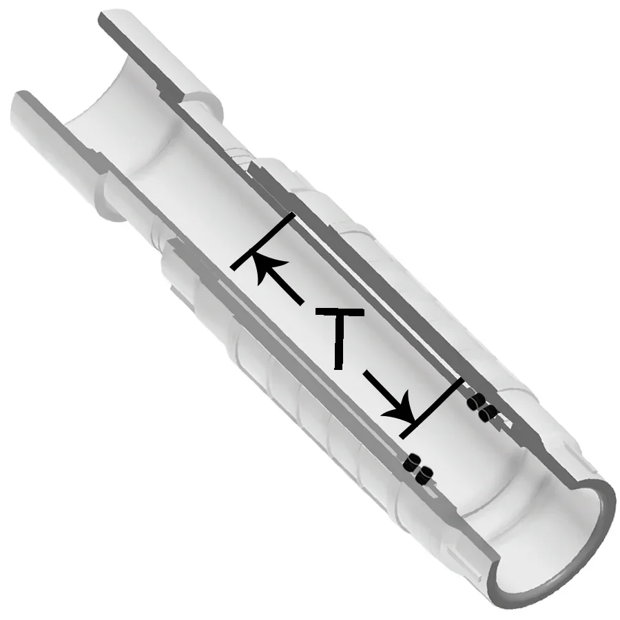 SPEARS VALVES S119-30 Repair Coupling, Socket x Socket, 3 Size, PVC | BU7KBG