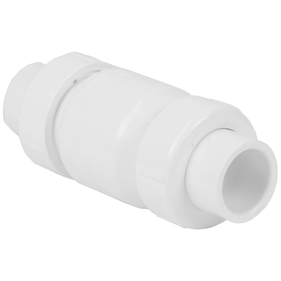 SPEARS VALVES S1720C30 Utility Swing Check Valve, Socket, EPDM, 3 Size, PVC, Clear | CA8RRH