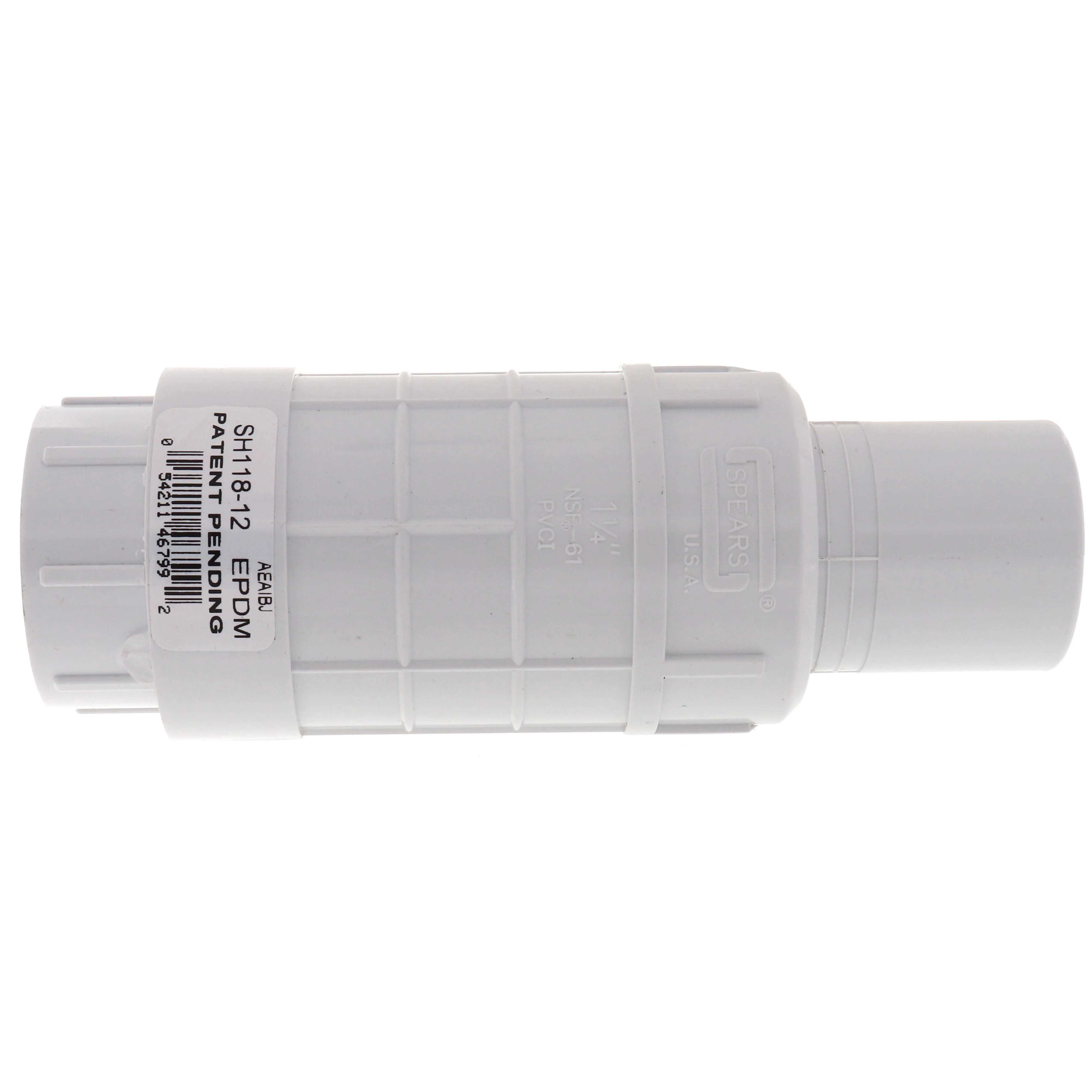 SPEARS VALVES SH118-12 Repair Coupling, Short, Spigot x Socket, 1-1/4 Size, PVC | BU8BVK