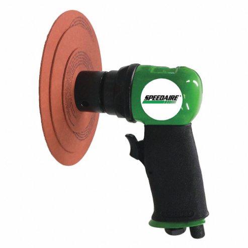 Air Orbital Sander, 3 Inch Size, 3/8 Inch Orbit, Non-Vacuum, Heavyweight, Light Duty