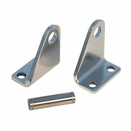 SPEEDAIRE CG-E032SUS Rear Pivot Bracket, 32 mm/40 mm Bore Dia, Rear Pivot Bracket, Stainless Steel | CU4BTH 5VHP7