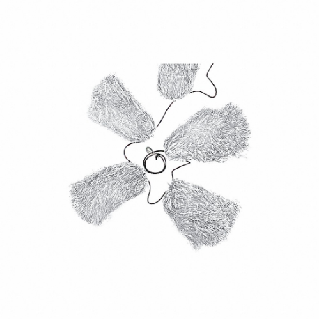 Pom Poms, 6 Inch x 50 Ft, 11 Gal/Pk/11 Gal/Sock, Polypropylene Filler, Rope, Multi