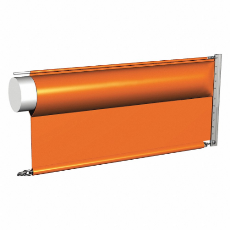 Spill Containment Boom, 18 Inch Height, 6 Inch Freeboard Ht, 12 Inch Depth, 8 1/2 Ft Boom Lg