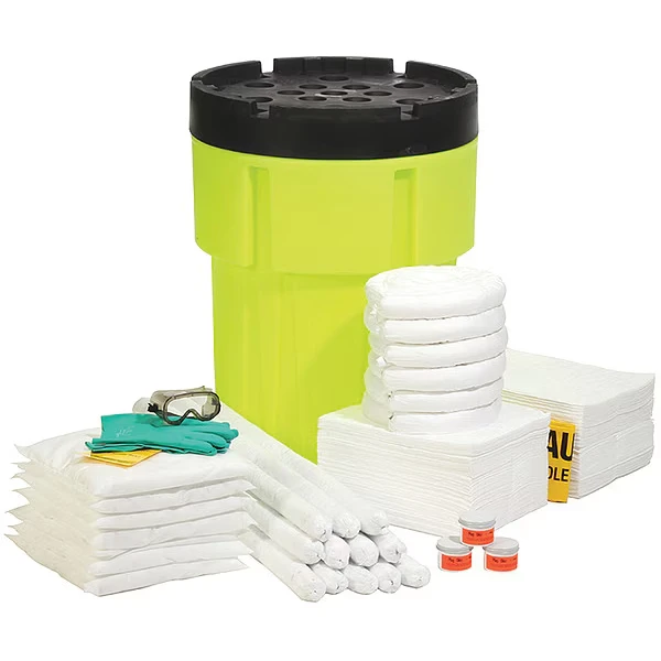 Spill Kit/Station, Drum, Oil-Based Liquids