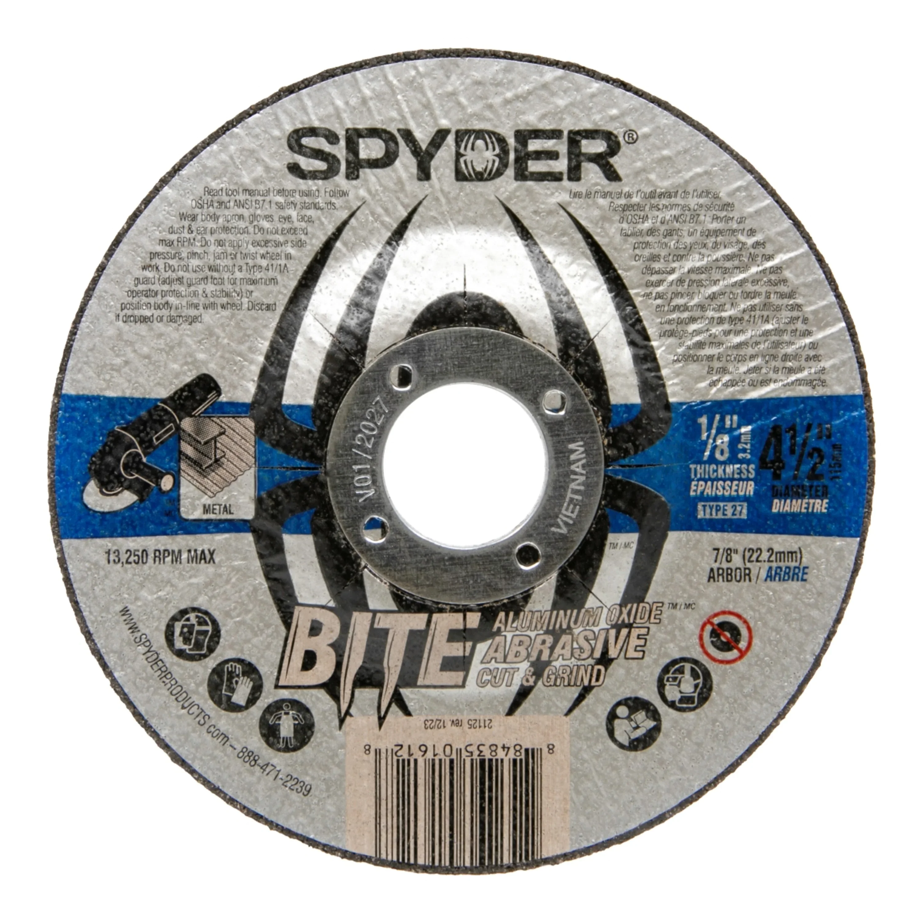 SPYDER Angle Grinder Accessories