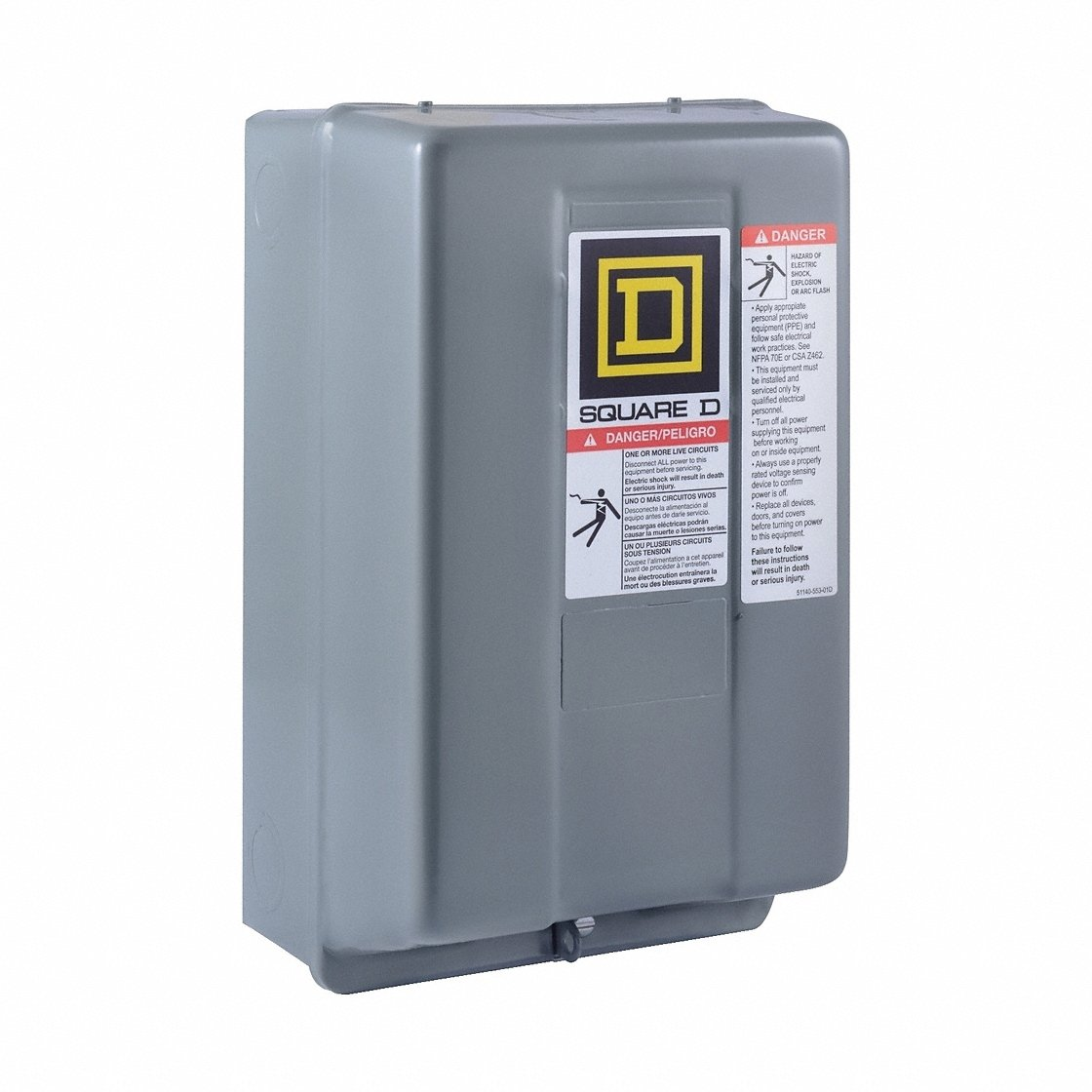 SQUARE D 8903SMG3V02 Lighting Contactor 600Vac 30A Nema | CU4FJK 48N566