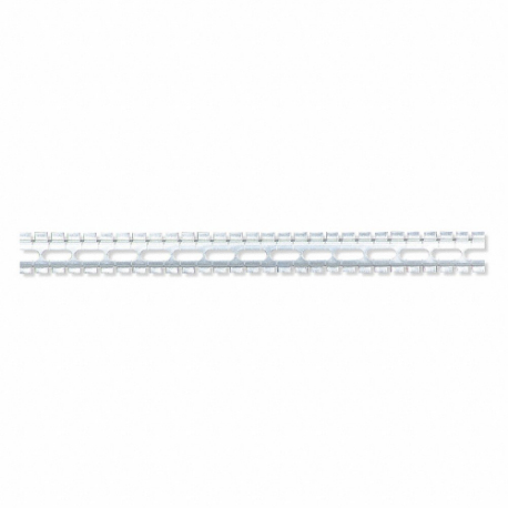 SQUARE D 9080GH236 Mounting Channel, Steel, Nema, 0.22 Inch Overall Ht, 36 Inch Overall Length | CV4NJP 5B369