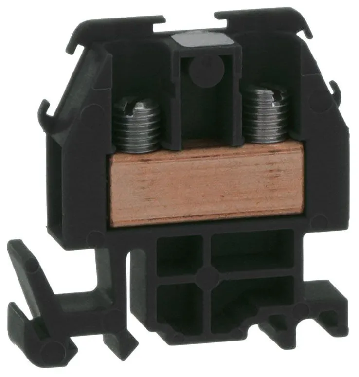 SQUARE D 9080GRB6 Linergy terminal block, box lug connecto, Box Lug, 60 A Current, Black | CV3WEP 355YK3