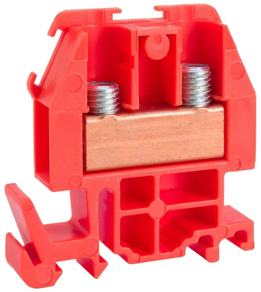 SQUARE D 9080GRS6 Linergy terminal block, box lug connecto, Box Lug, 60 A Current, Orange | CV3WET 355YK7