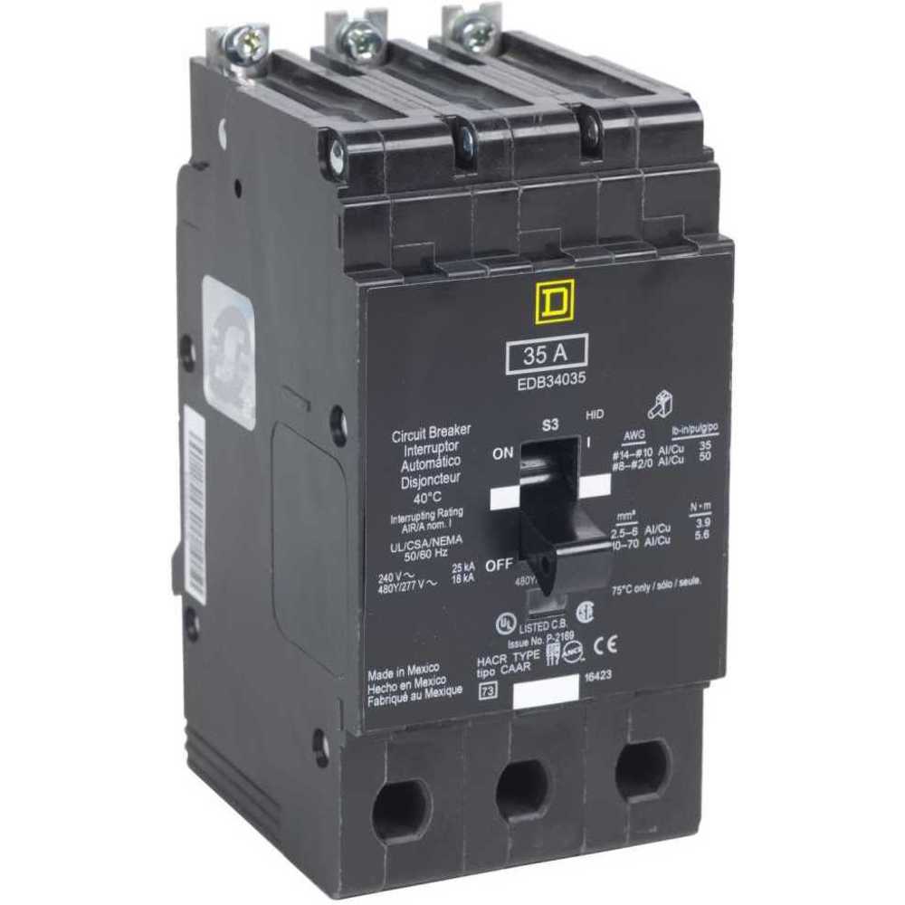 Bolt On Circuit Breaker 70a 3p 18ka 277v