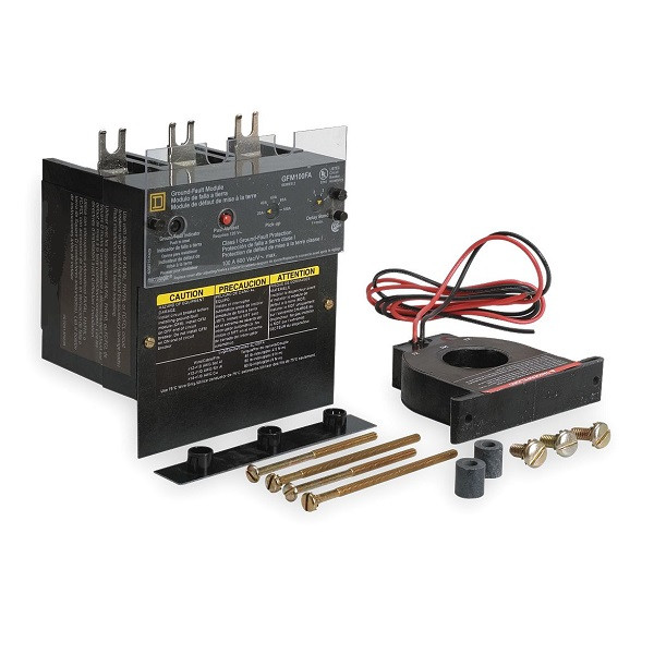 SQUARE D GFM100HD Ground Fault Module, 20 - 100A | CE6HQB