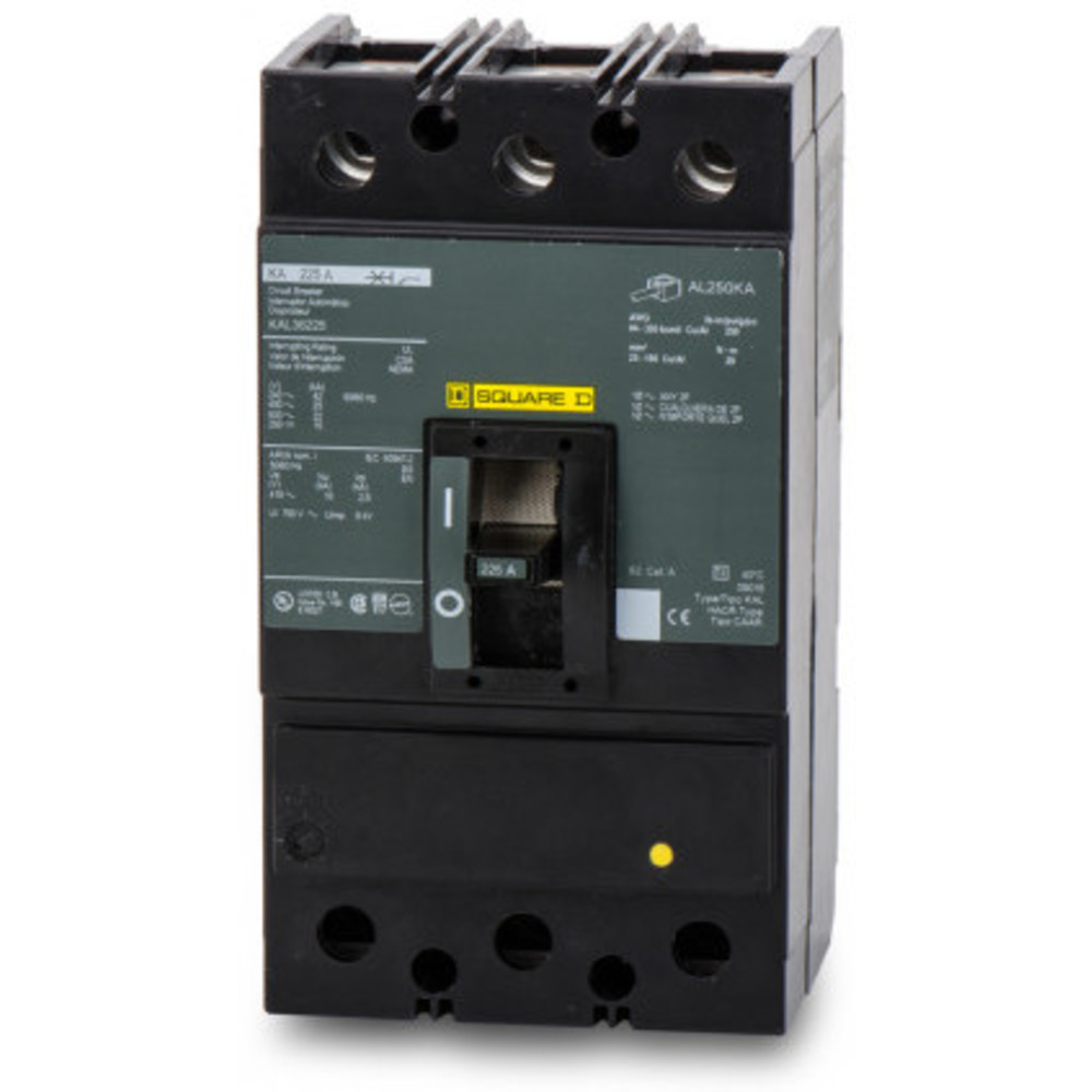 Circuit Breaker, 225 A, 600 VAC, 25 kAIC at 480 V
