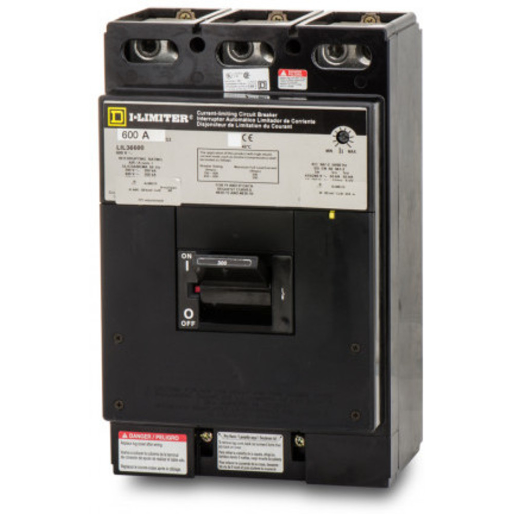 SQUARE D LIL36300 Circuit Breaker Feed-thru 300 Amp 600vac 3p 200kaic@480v | AG8RJL