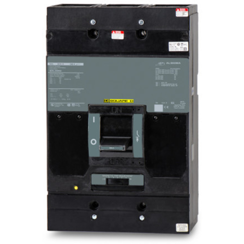 SQUARE D MAL36400 Circuit Breaker Feed-thru 400 Amp 600vac 3p 30kaic@480v | AG8RML