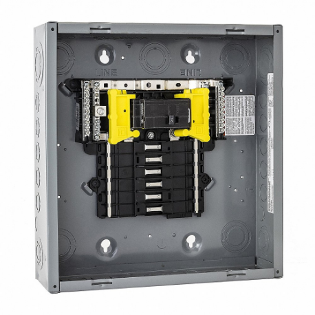 SQUARE D QO112M100P Load Center, 100 A, 120/240 Vac, 12 Spaces, 22 Ka, 12 Max. No. Of Tandem Breakers, 1 | CU4FQF 60UM09
