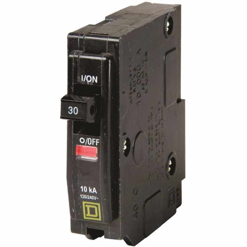 Plug In Circuit Breaker, 30A, 120/240V AC, 1 Pole