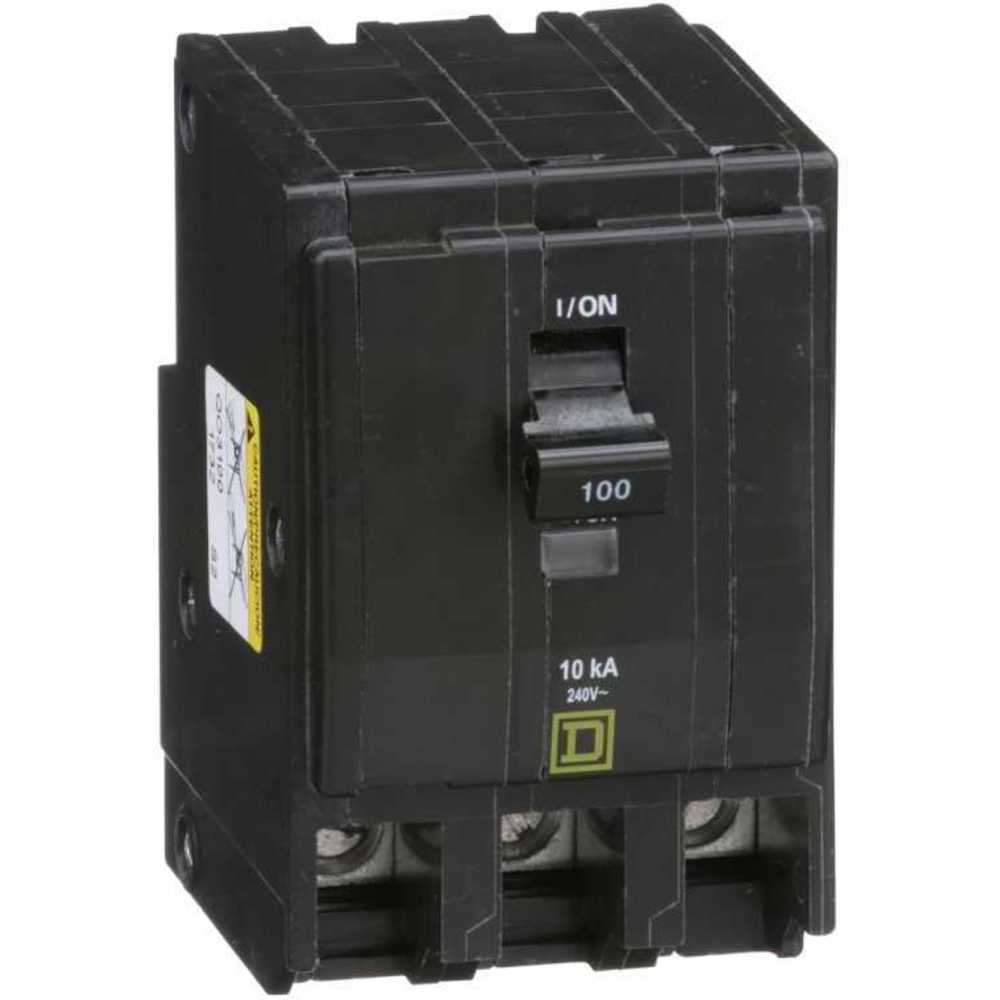 SQUARE D QO3100 Plug In Circuit Breaker 100a 10ka 240v | AG7CAY 5A539