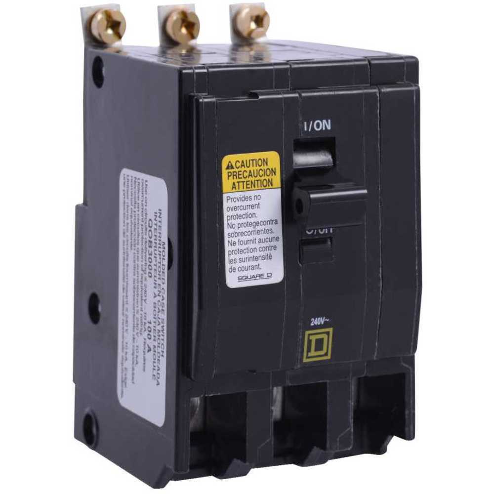 Circuit Breaker Bolt-on 3 Pole 60a