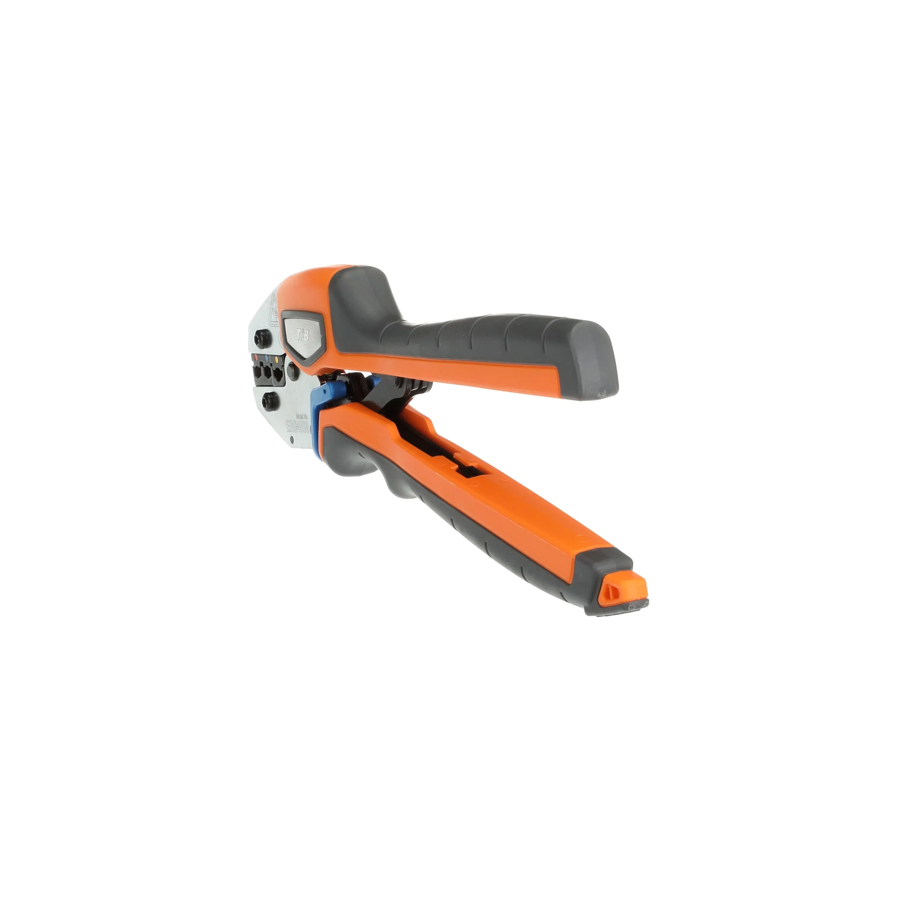 Crimping Tool, Manual Type, 22 To 10 AWG Cable/Wire Size, Ergonomic/Palm Grip Handle Type