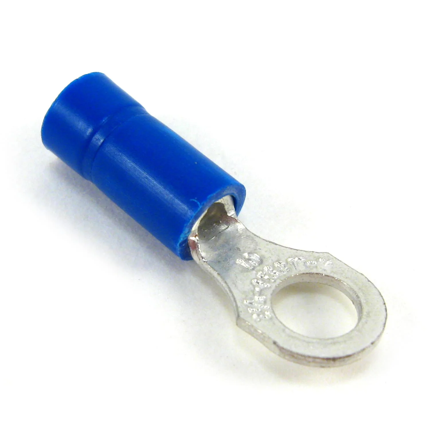 THOMAS & BETTS RB737M Ring Terminal, Nylon Insulated, 4Awg Wire, 5/16 Inch Stud, Yellow | BK9MUX