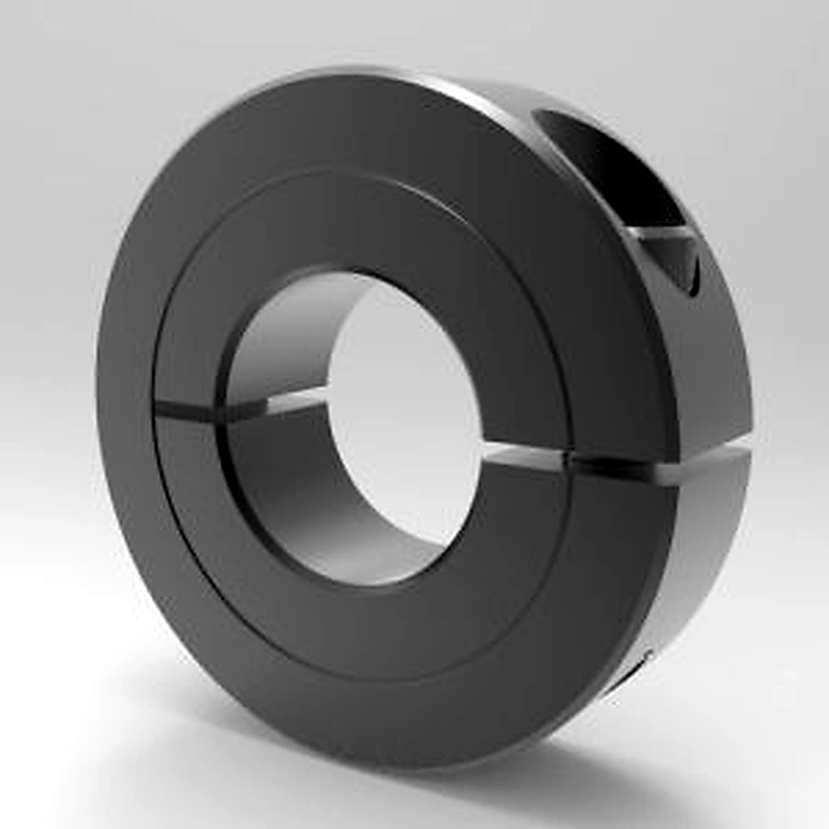 Stafford Mfg 1L006HD Shaft Collar, Heavy Duty, 1 Piece Split, Clamp Type, 3/8 Inch Bore, Steel | CJ6DPG