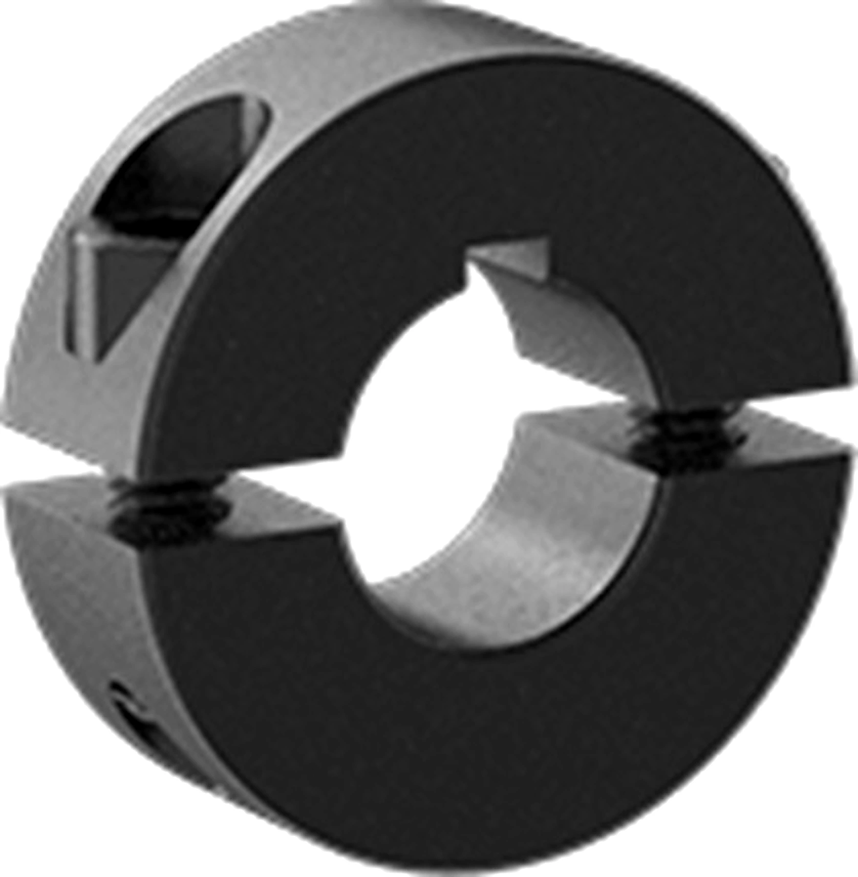 Stafford Mfg 2L104HDK Shaft Collar, Heavy Duty, 2 Piece Split, 1-1/4 Inch I.D., 1/4 Inch Keyway Size, Steel | CJ6EKX