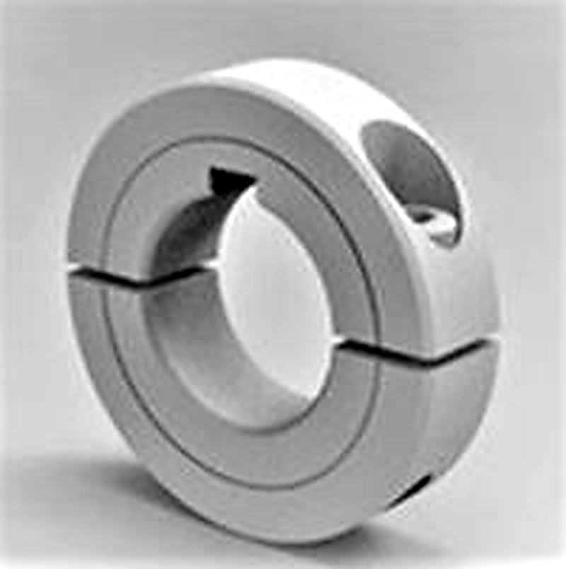 Stafford Mfg 2S200HDK Shaft Collar, Heavy Duty, 2 Piece Split, 2 Inch I.D., 1/2 Inch Keyway, SS | CJ6EMB