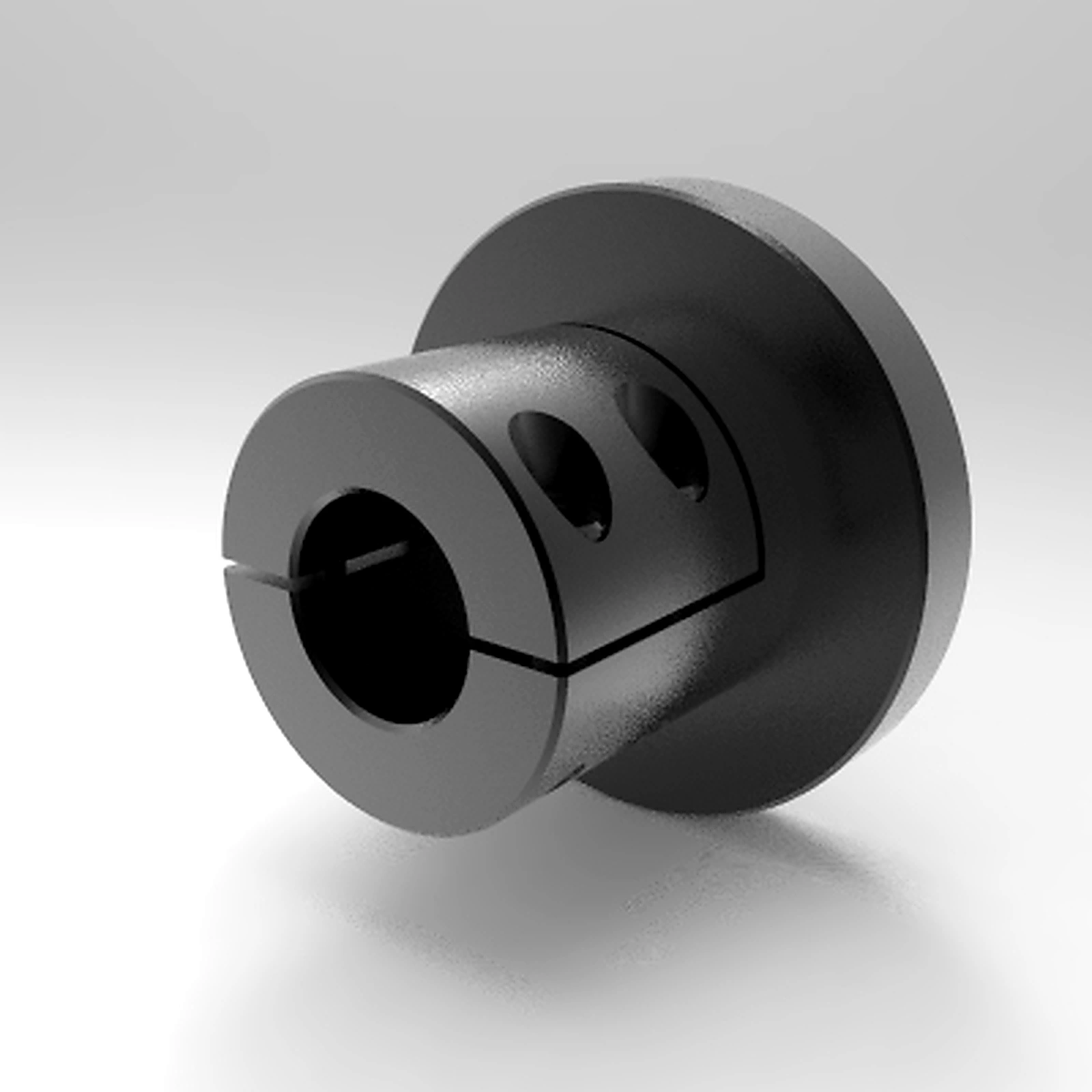 Stafford Mfg 5EFL100REM Shaft End Flanged Adapter, Machinable, 1 Inch I.D., Steel | CJ6LBG