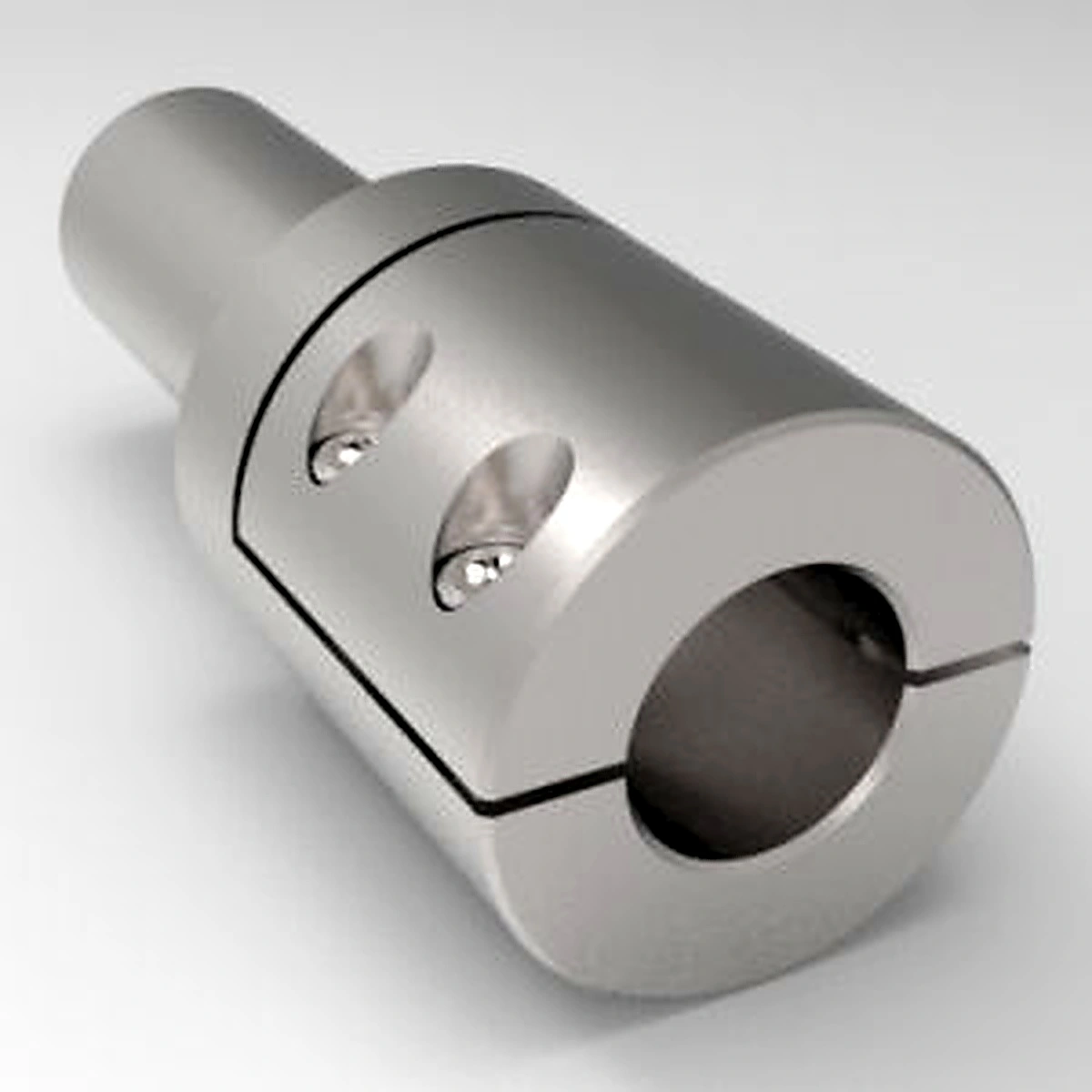 Stafford Mfg 5ES100 Shaft Adapter Coupling, Step Up Type, 1 Inch Bore, 1-1/4 Inch Shaft Dia., SS | CJ6GPK