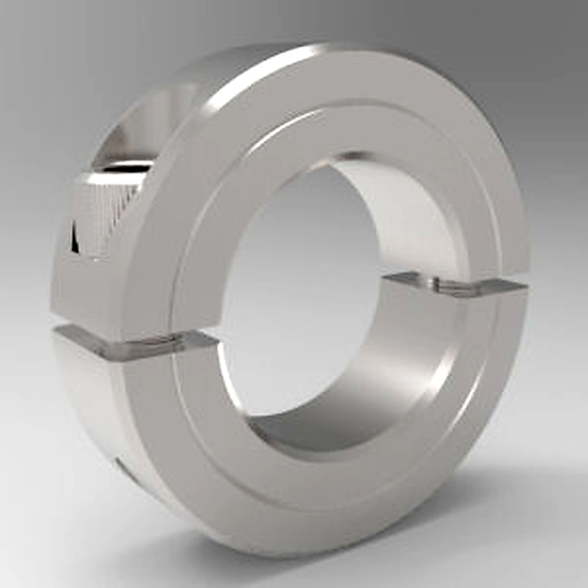 Stafford Mfg 8C214 Shaft Collar, 2 Piece Split, Clamp Type, 2-7/8 Inch Bore, 316SS | CJ6JGJ