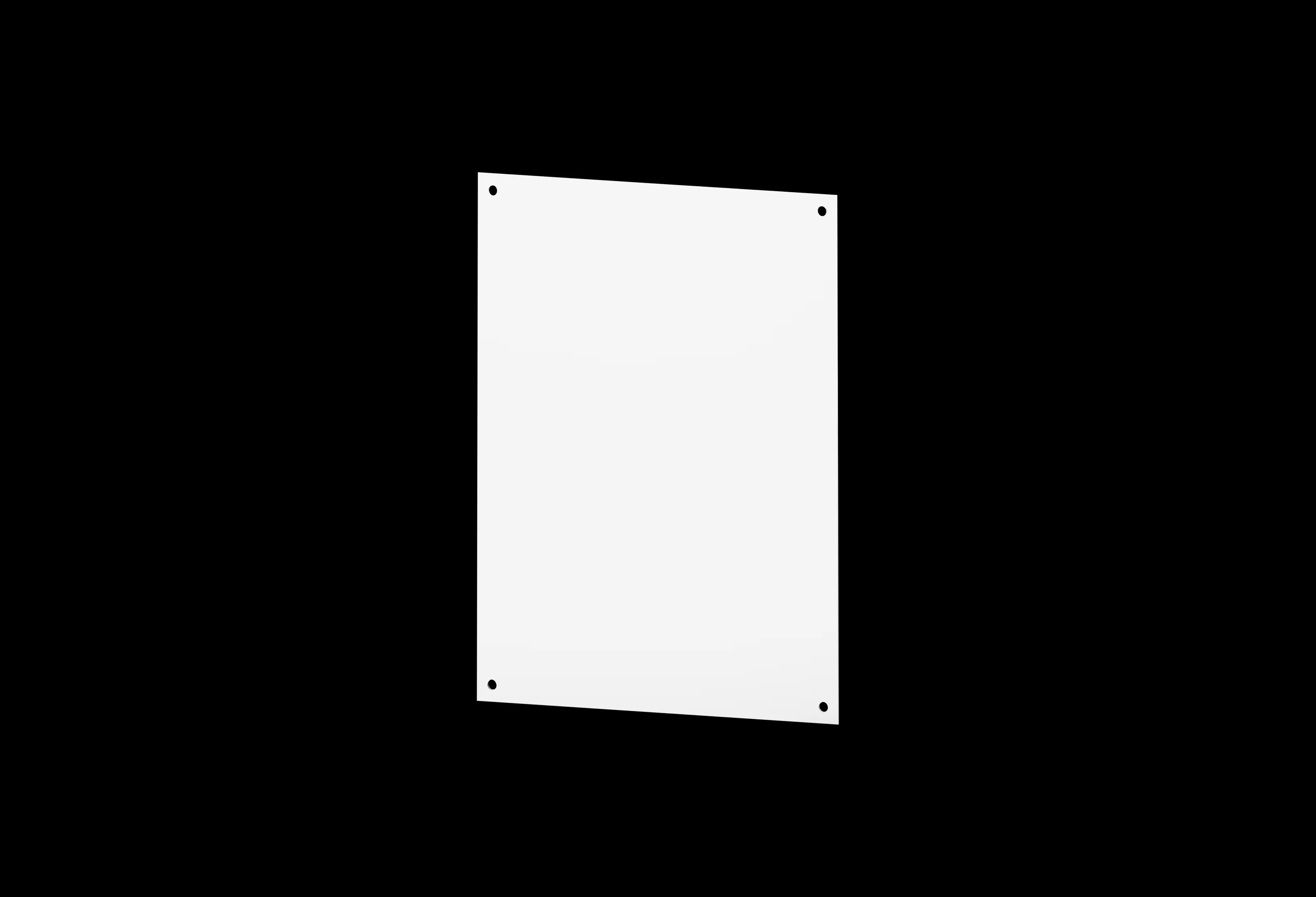 STAHLIN BP3024CS Subpanel, Carbon Steel, White, Powder Coat Finish | CV8AJK