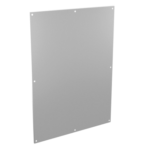 STAHLIN BP4836CS Subpanel, Carbon Steel, White, Powder Coat Finish | CV8AJM