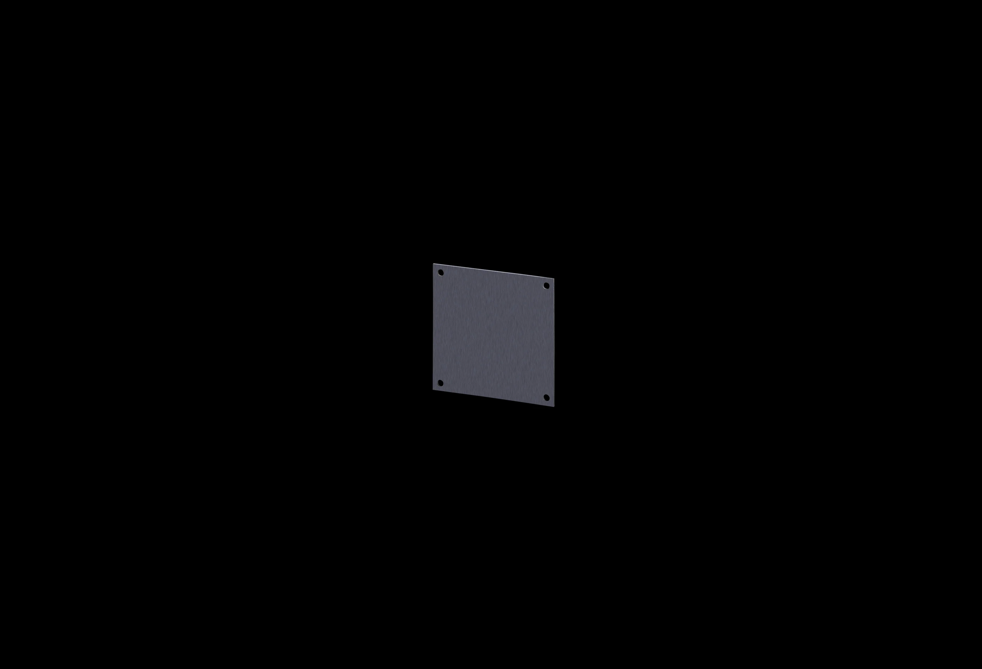 STAHLIN BP66AL Subpanel, Aluminum | CV8AJQ