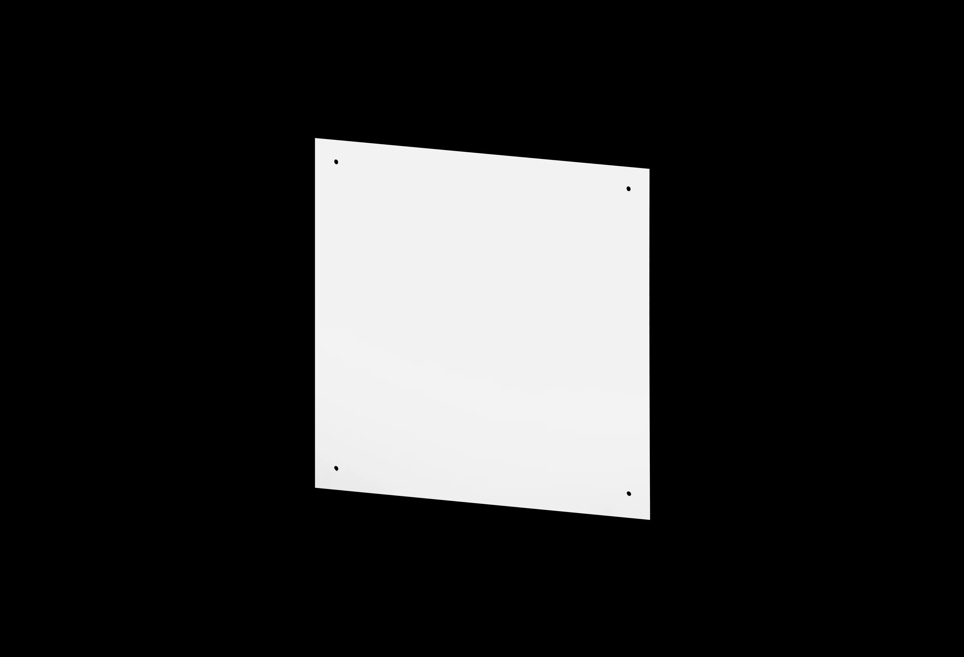STAHLIN BPJ2424CS Subpanel, Carbon Steel, White, Powder Coat Finish | CV8AKL
