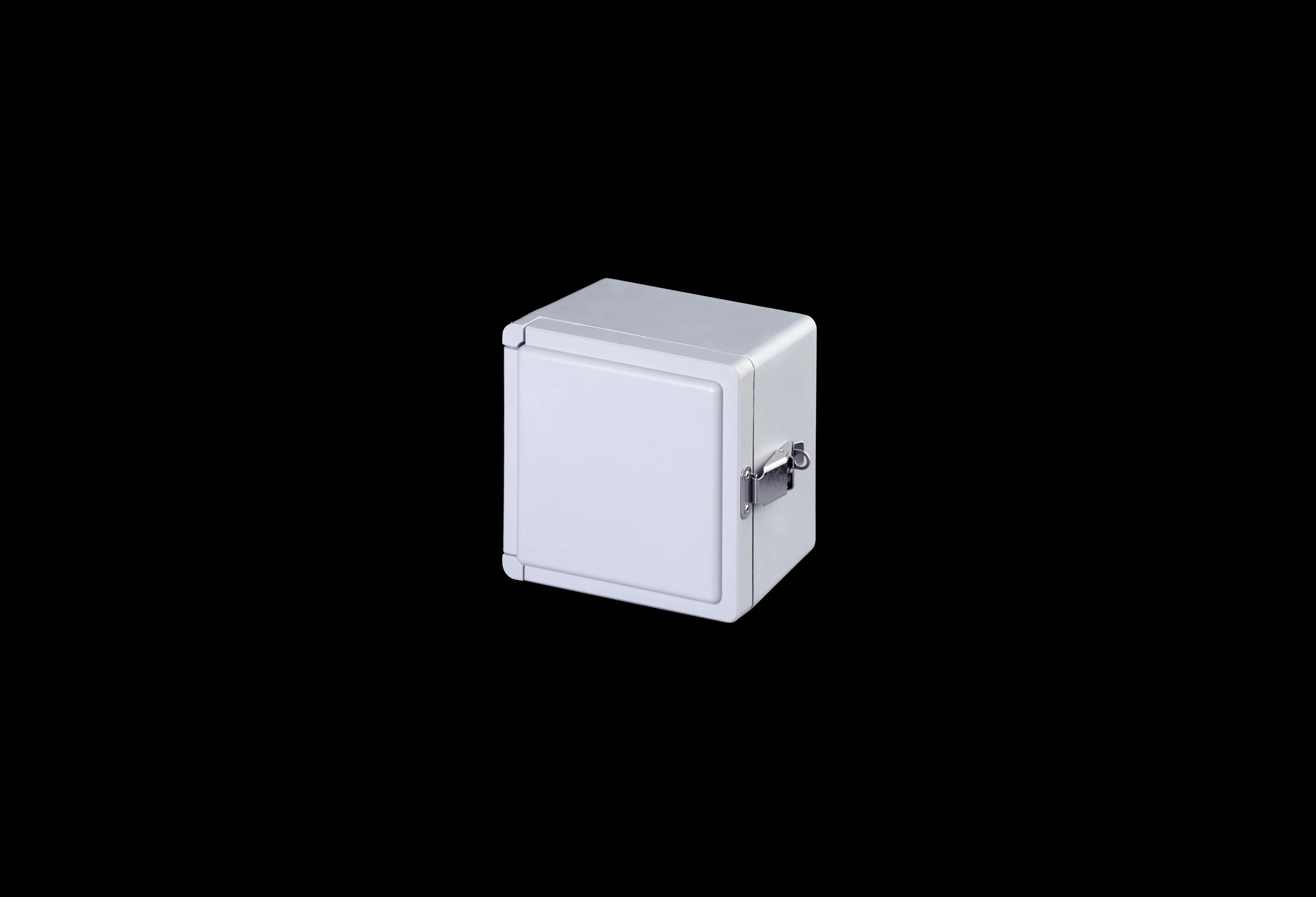 STAHLIN CL707HPL Enclosure, 7 x 7 x 5 Inch Size, Wall Mount, Fiberglass Reinforced Polyester, Gray | CV7JXE