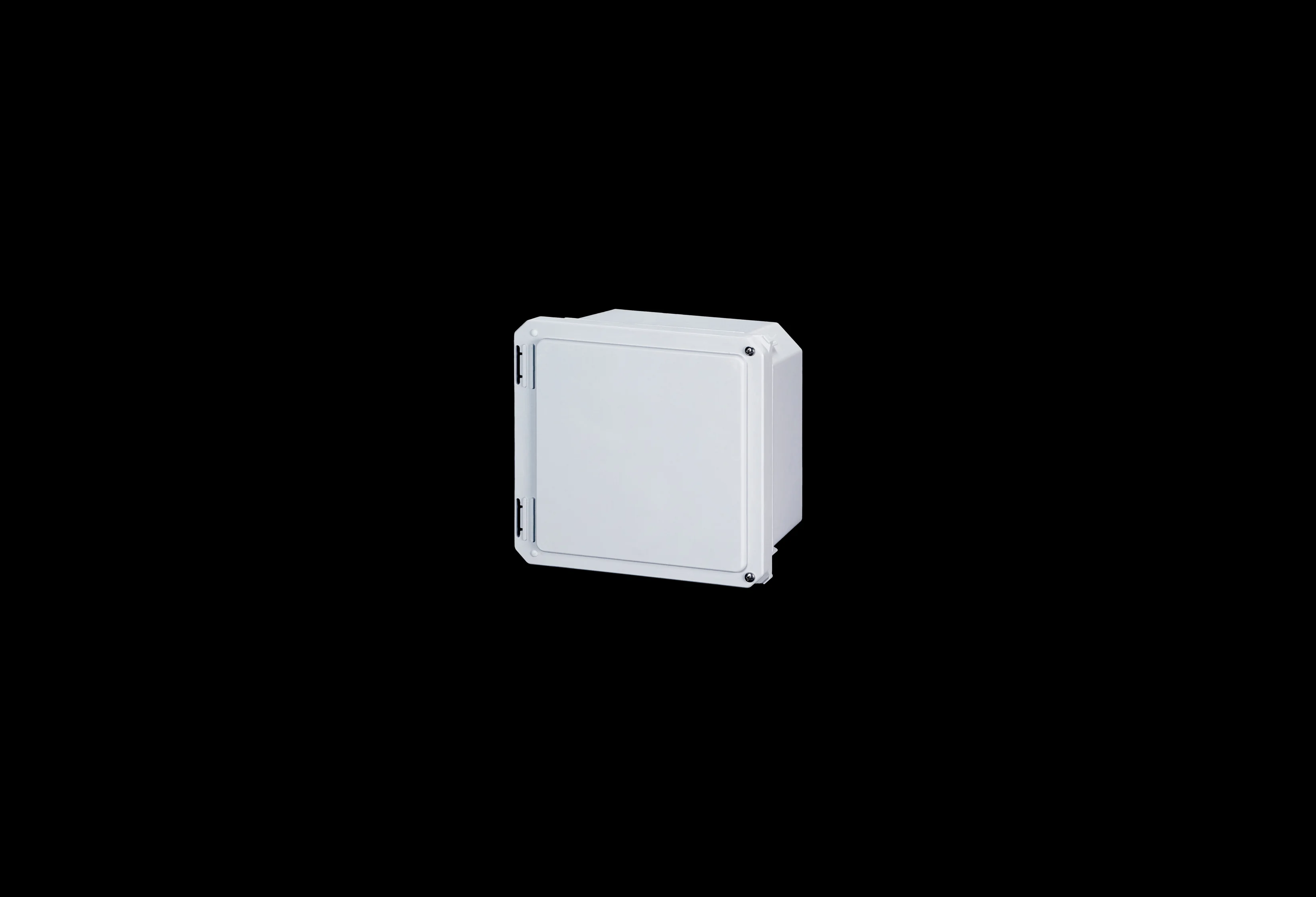 STAHLIN DS80804HW Enclosure, 8 x 8 x 4 Inch Size, Wall Mount, Fiberglass Reinforced Polyester, Gray | CV7JZE