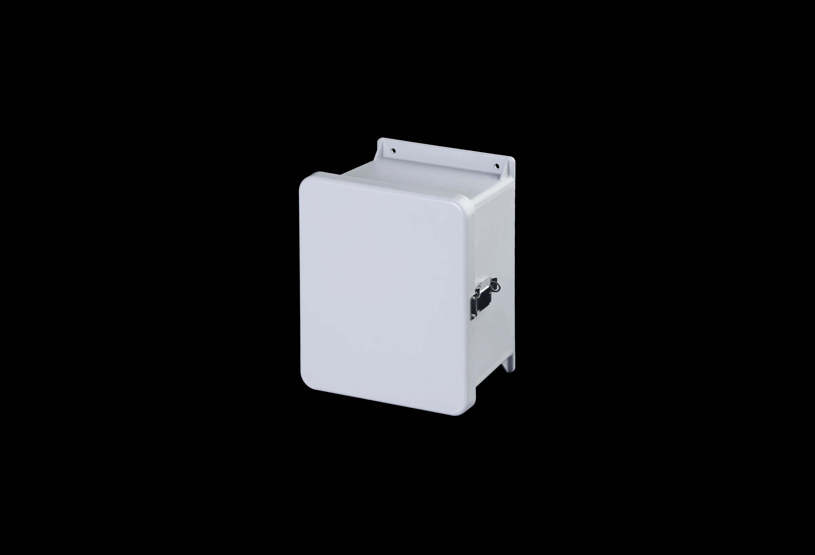 STAHLIN J100806HPL Enclosure, 10 x 8 x 6 Inch Size, Wall Mount, Fiberglass Reinforced Polyester, Gray | CV7LAH