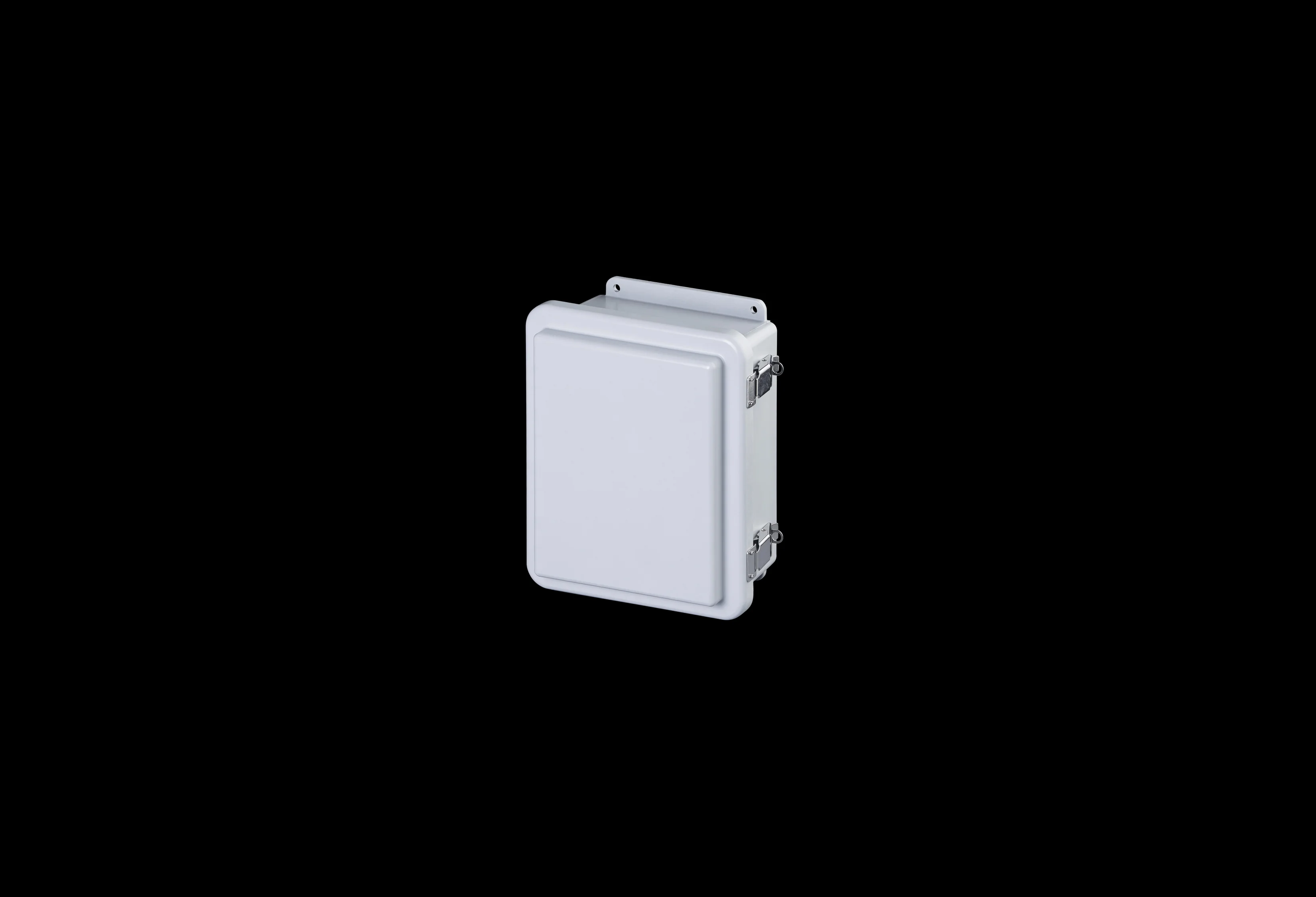 STAHLIN J1008HAPL Enclosure, 10 x 8 x 5 Inch Size, Wall Mount, Fiberglass Reinforced Polyester, Gray | CV7LAN