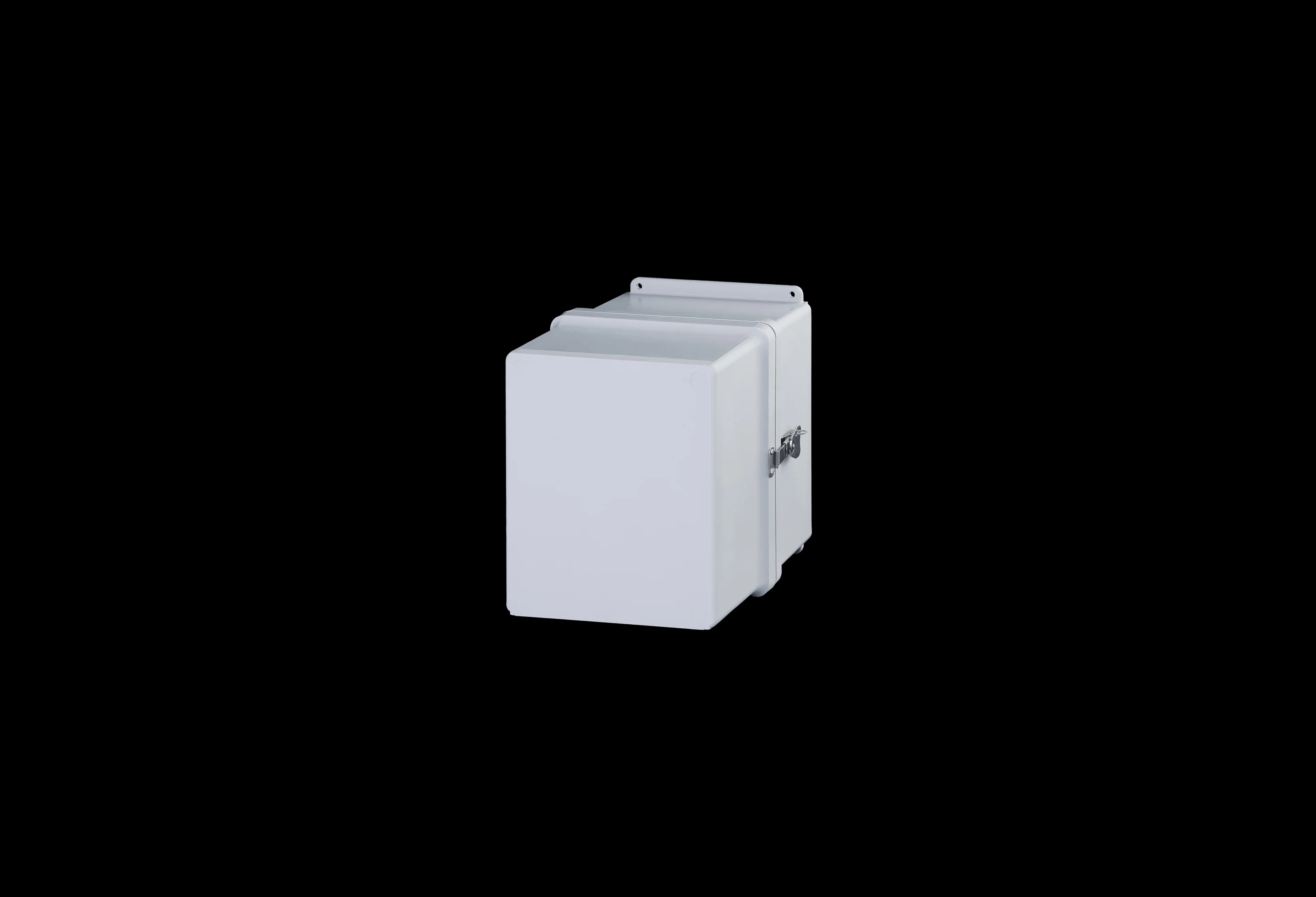 STAHLIN J121010SSH Enclosure, 12 x 10 x 10 Inch Size, Wall Mount, Fiberglass Reinforced Polyester, Gray | CV7LAW