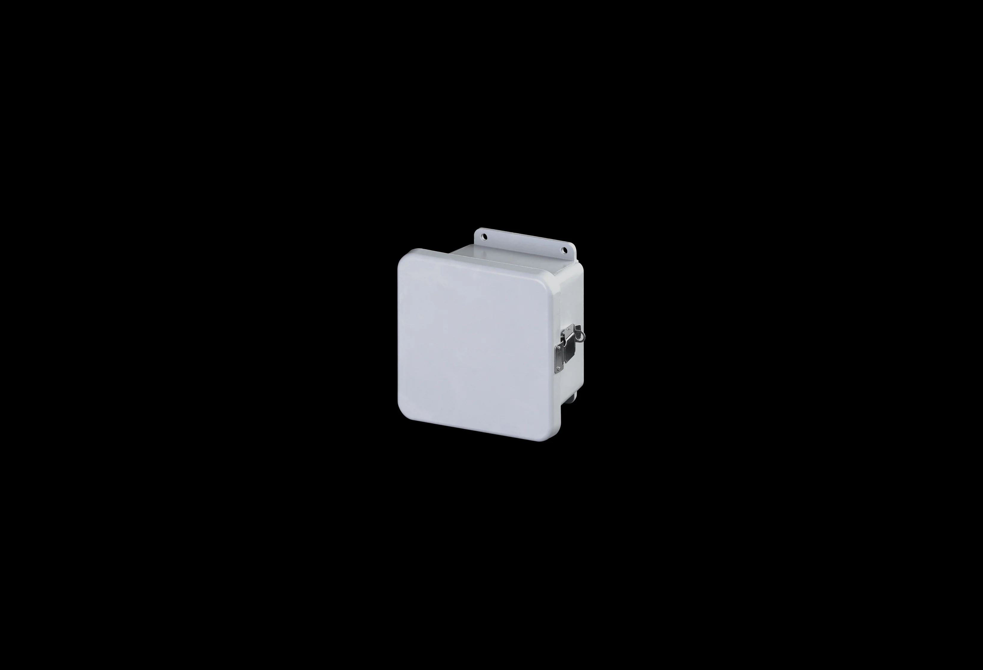 STAHLIN J606HPL Enclosure, 6 x 6 x 4 Inch Size, Wall Mount, Fiberglass Reinforced Polyester, Gray | CV7LCH