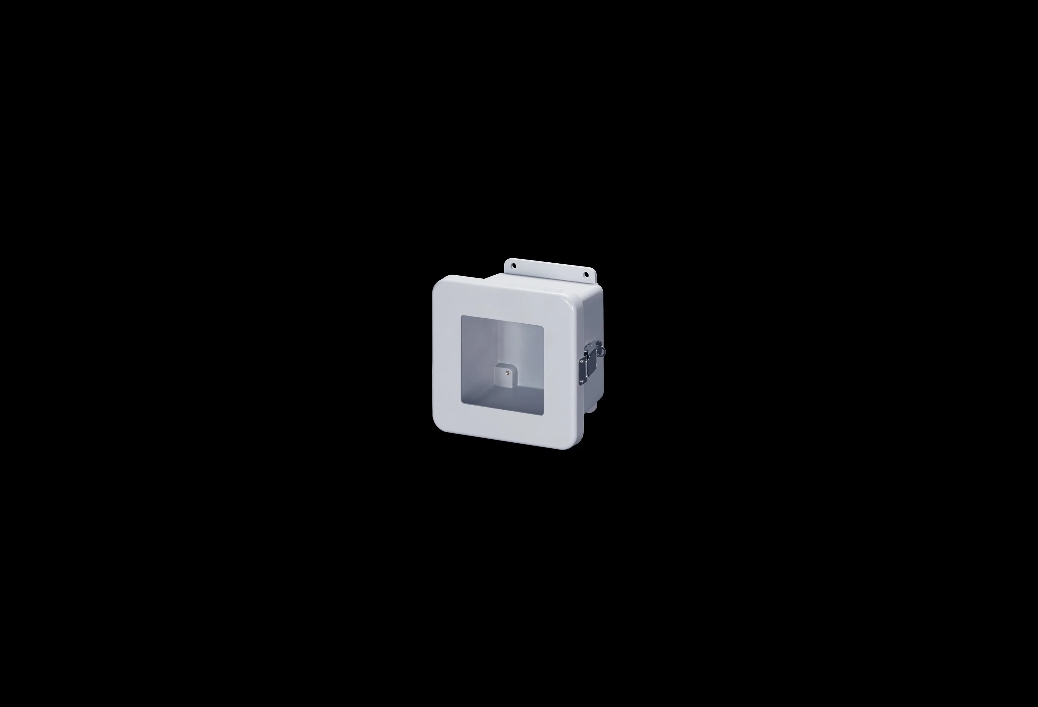 STAHLIN JW606HPL Enclosure, 6 x 6 x 4 Inch Size, Wall Mount, Fiberglass Reinforced Polyester, Gray | CV7LDK