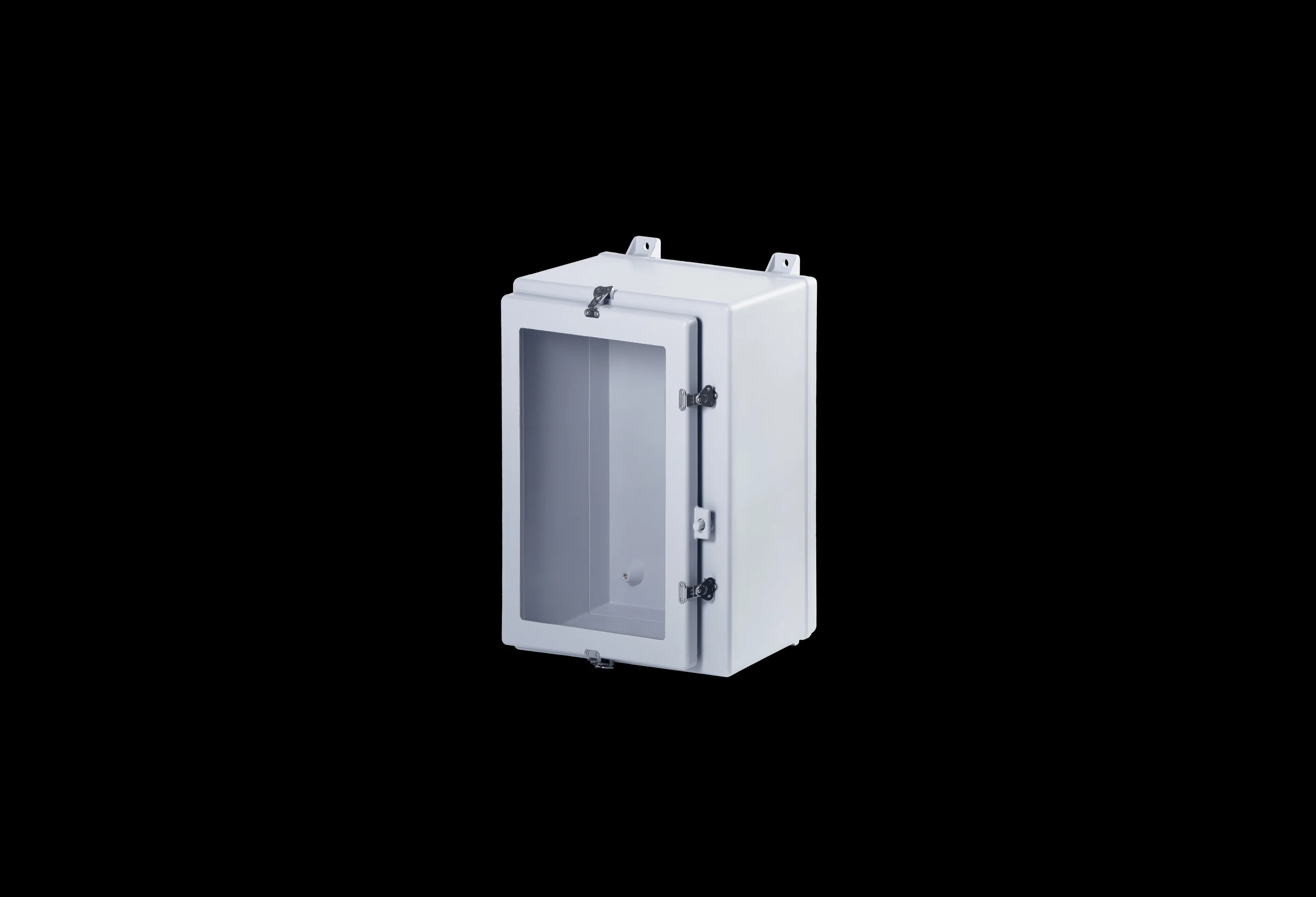 STAHLIN NW24208HWT Enclosure, 24 x 20 x 8 Inch Size, Wall Mount, Fiberglass Reinforced Polyester, Gray | CV7LGM